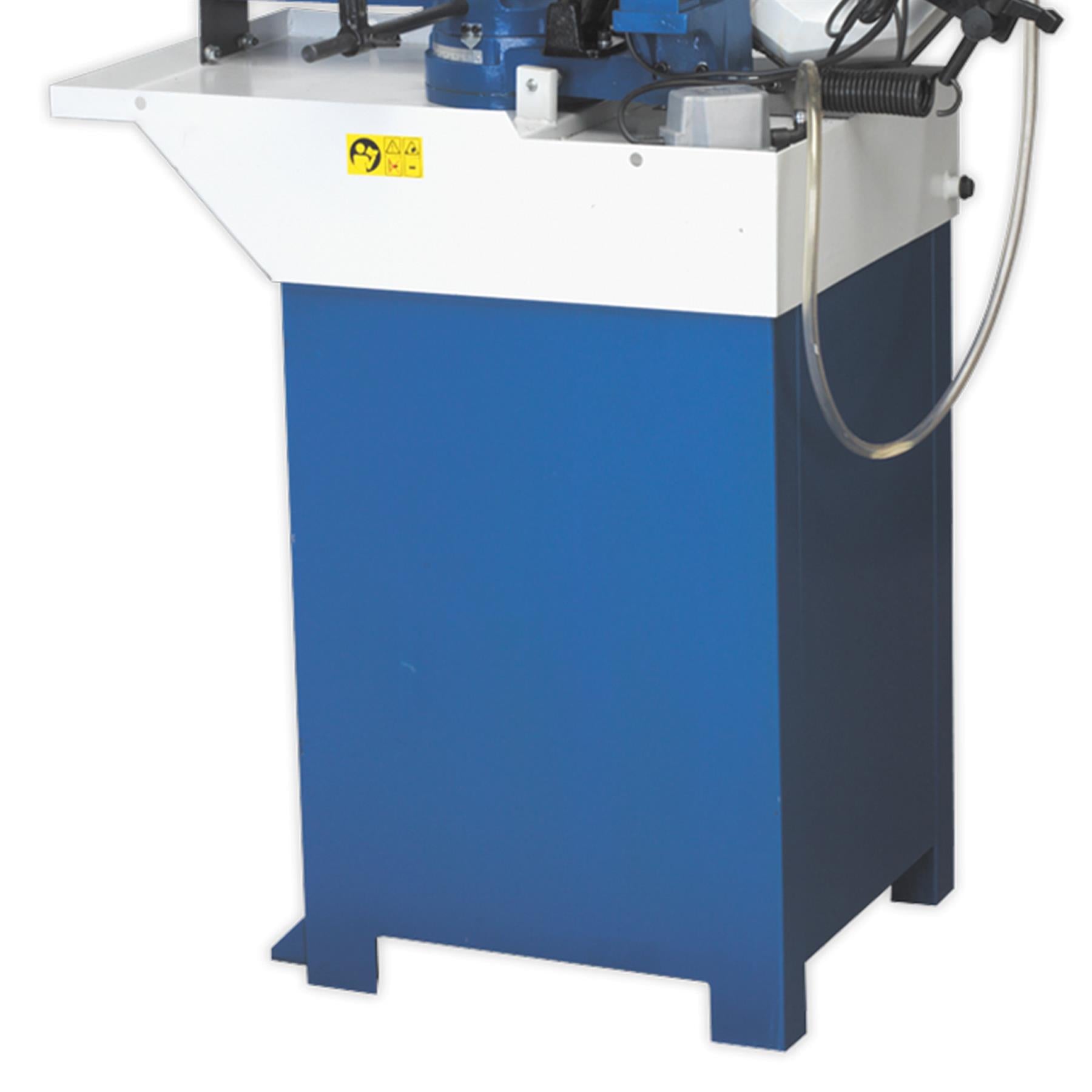 Sealey Industrial Power Bandsaw 210mm Metal Cutting Work