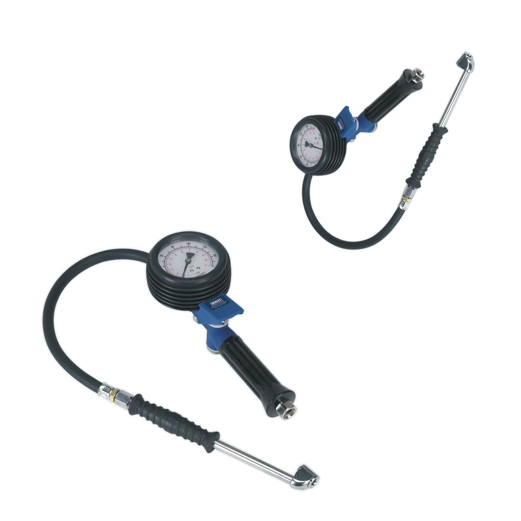 Sealey Jumbo Tyre Inflator with Push-On Connector