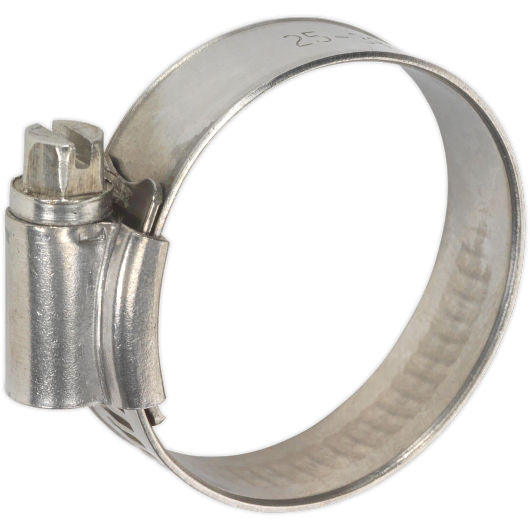 Sealey Hose Clip Stainless Steel 25-38mm Pack of 10
