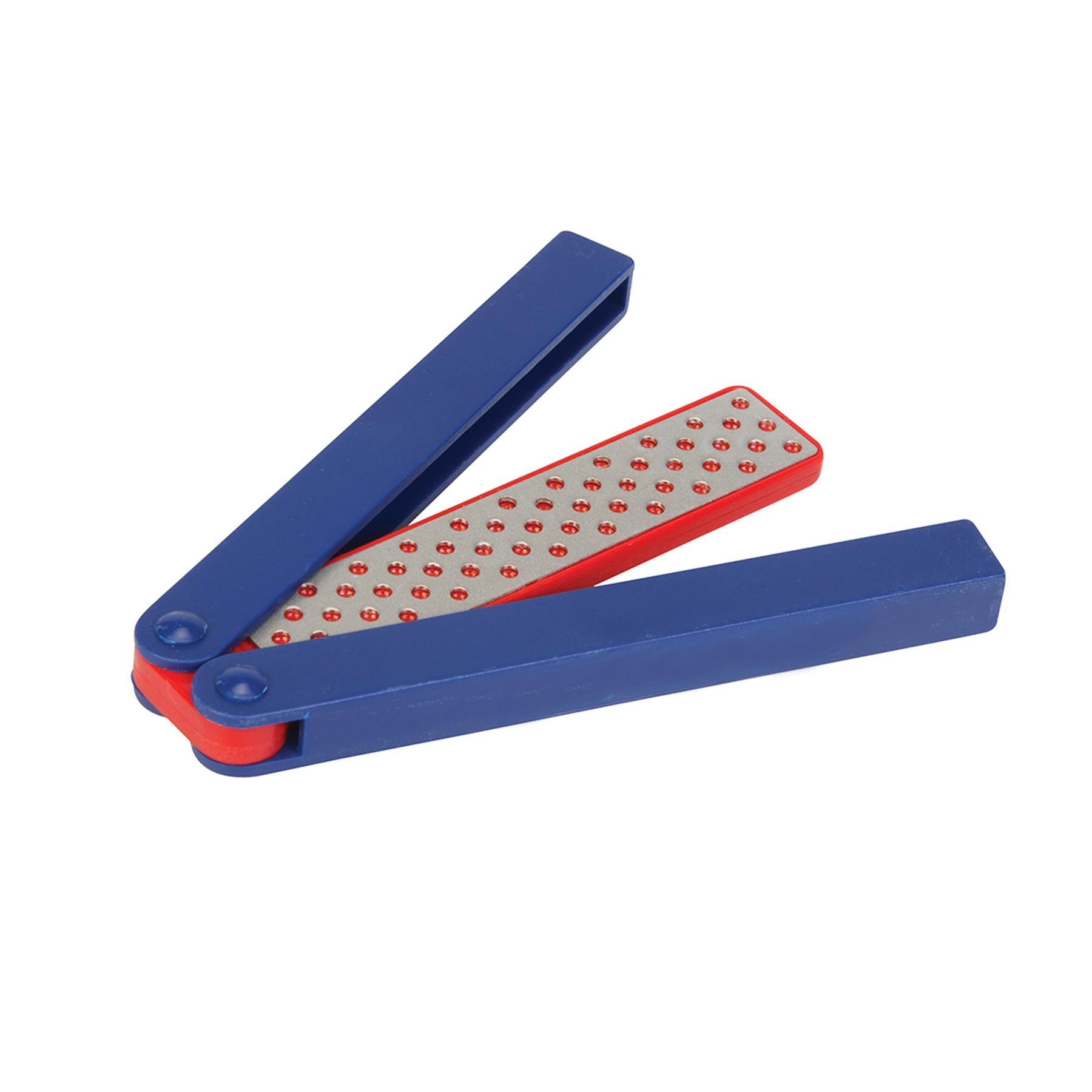 Folding Diamond Sharpeners Hone Double Sided 600/1200 Grit - 125mm X Width 20mm