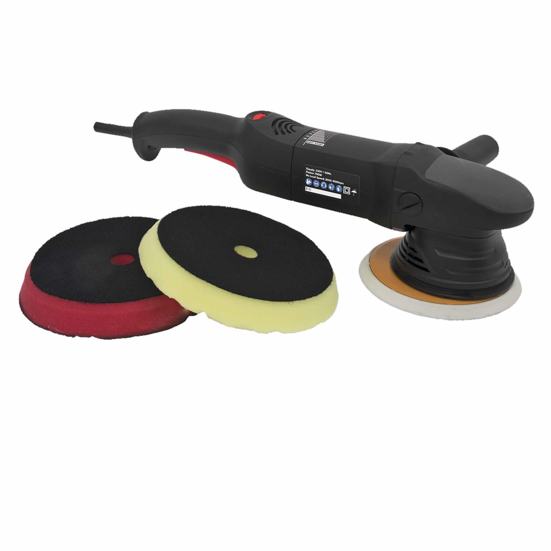 Sealey Orbital Polisher 150mm 750W/230V Speed Stabilizer