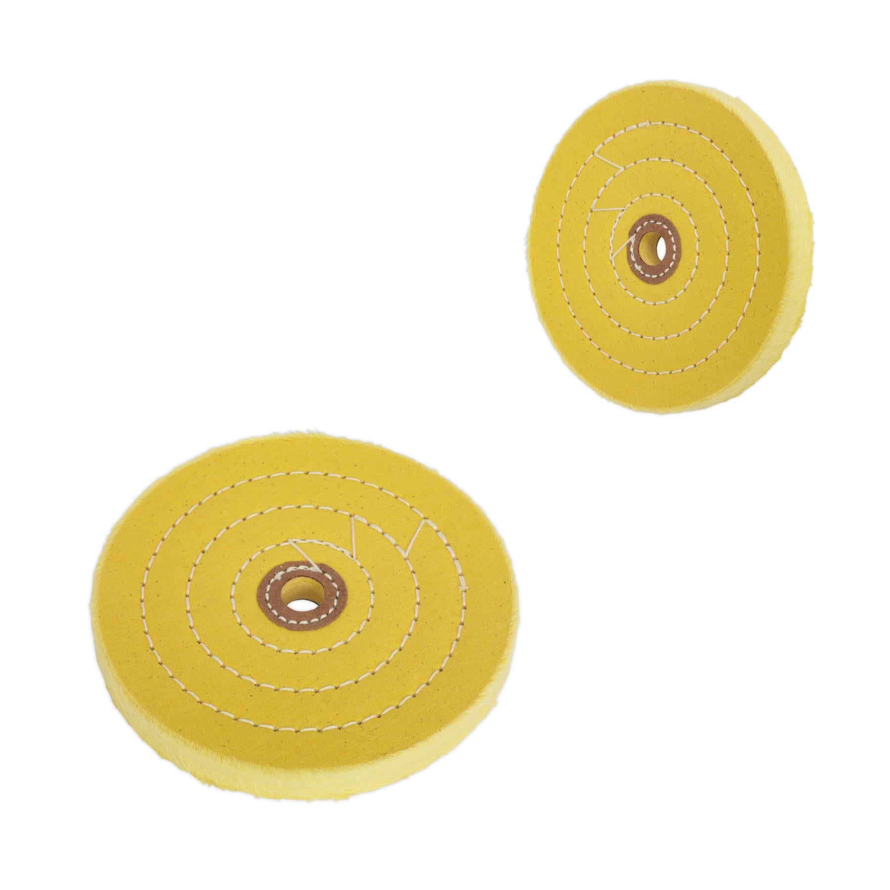 Sealey Buffing Wheel Ø150 x 13mm Ø13mm Bore Coarse
