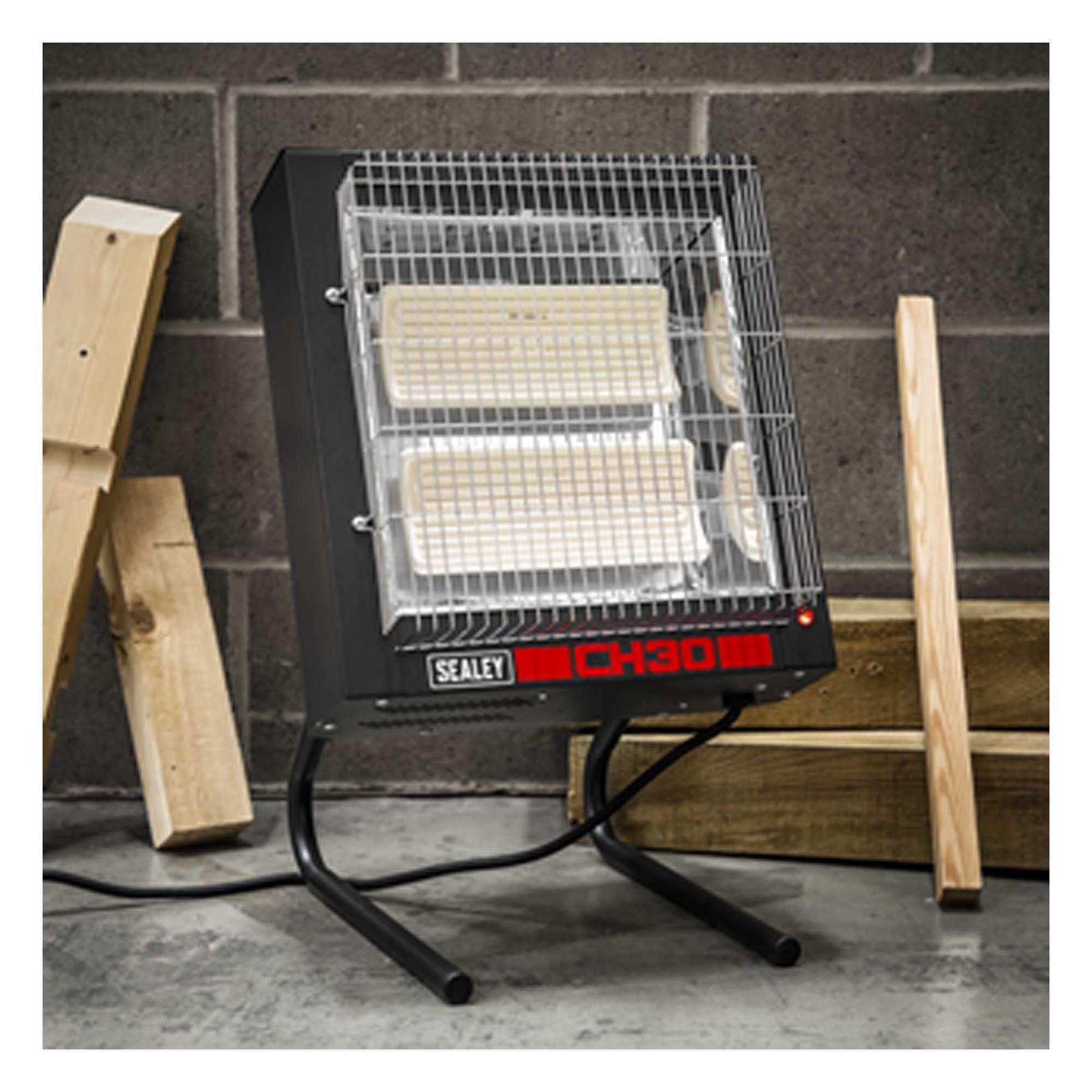 Sealey Ceramic Heater 1.4/2.8kW 230V