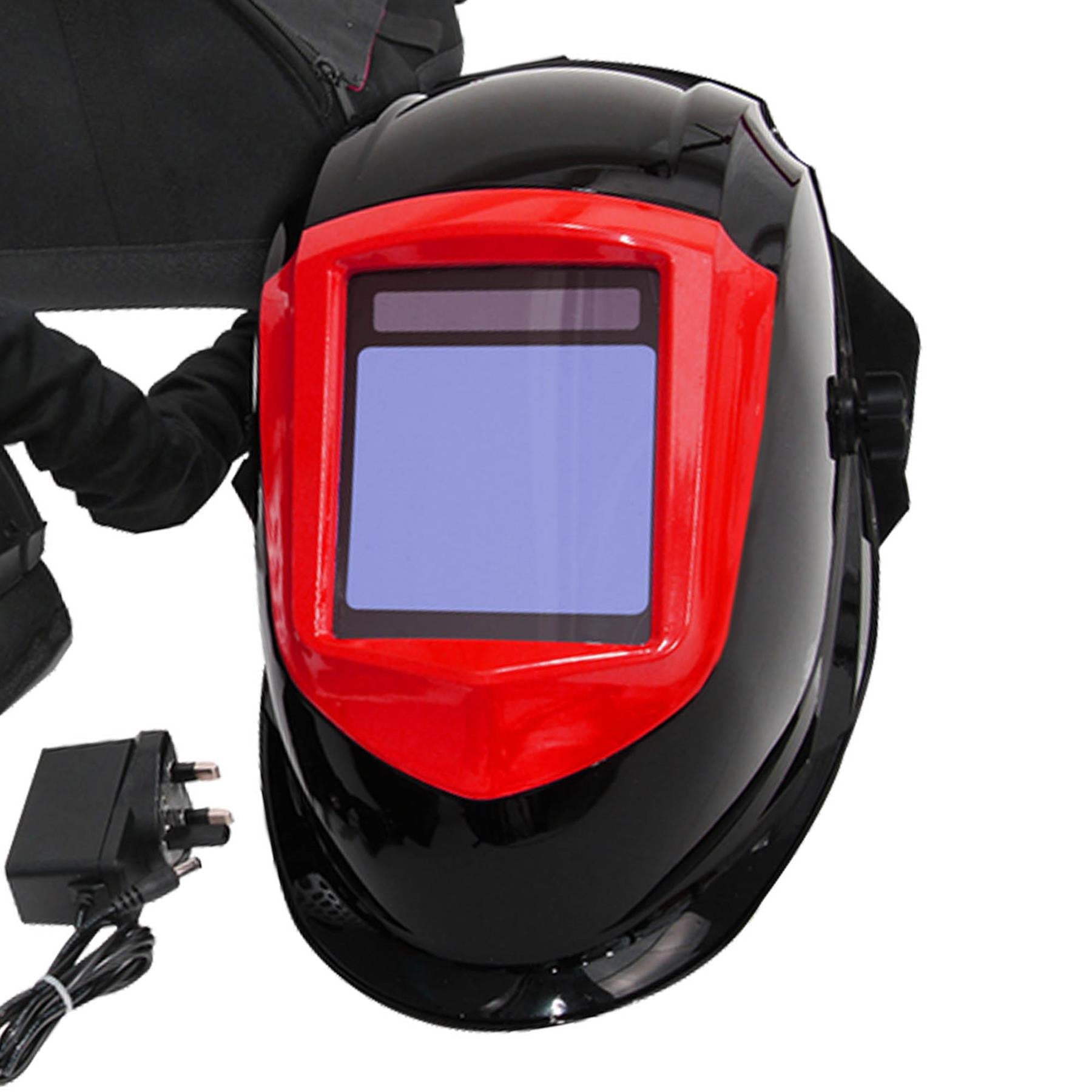 Sealey Welding Helmet with Powered Air Purifying Respirator (PAPR) Auto Darkening