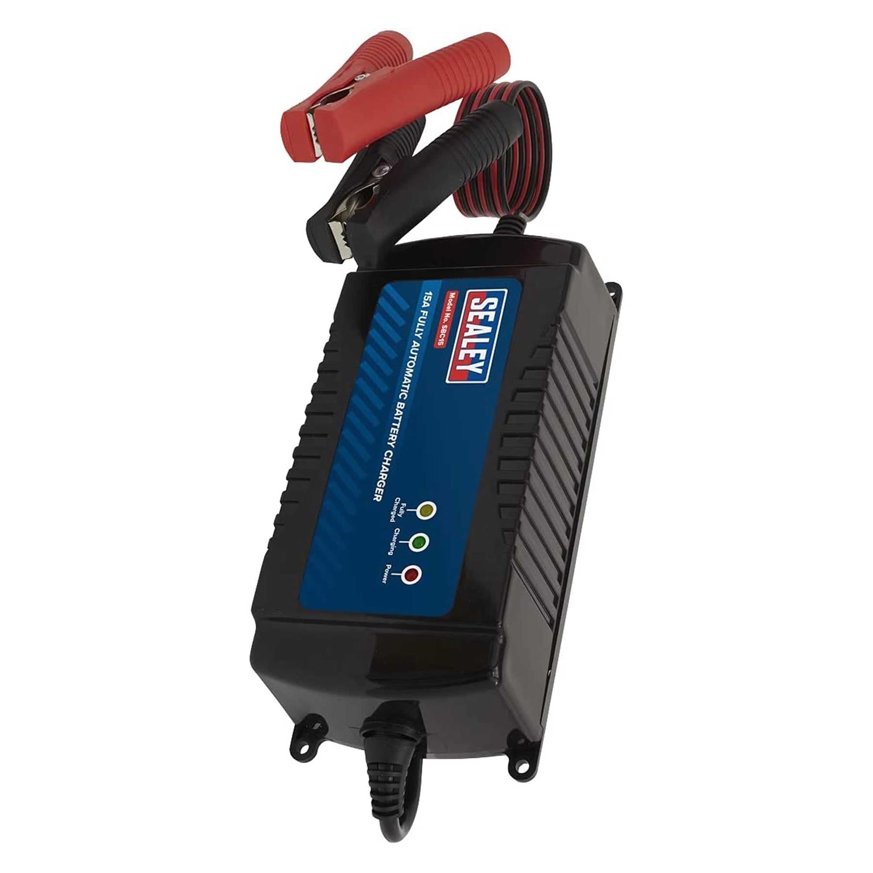 Sealey Battery Maintainer Charger 12V 15A Fully Automatic