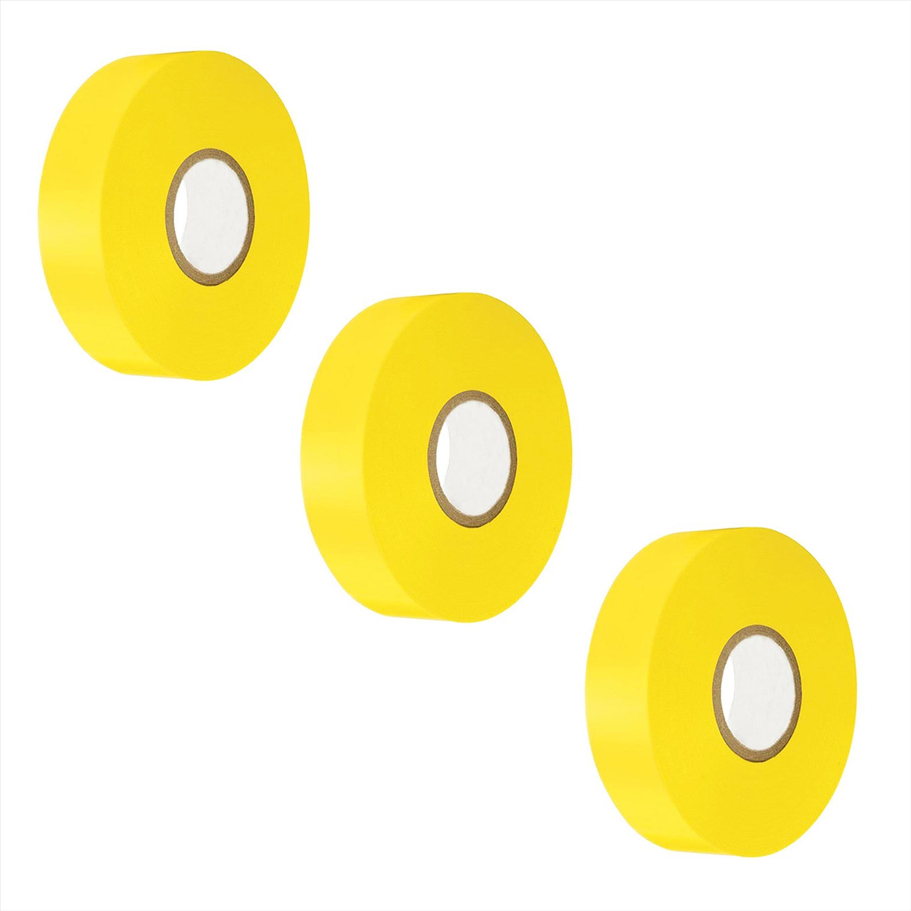 3PCs Yellow Electrical PVC Insulation