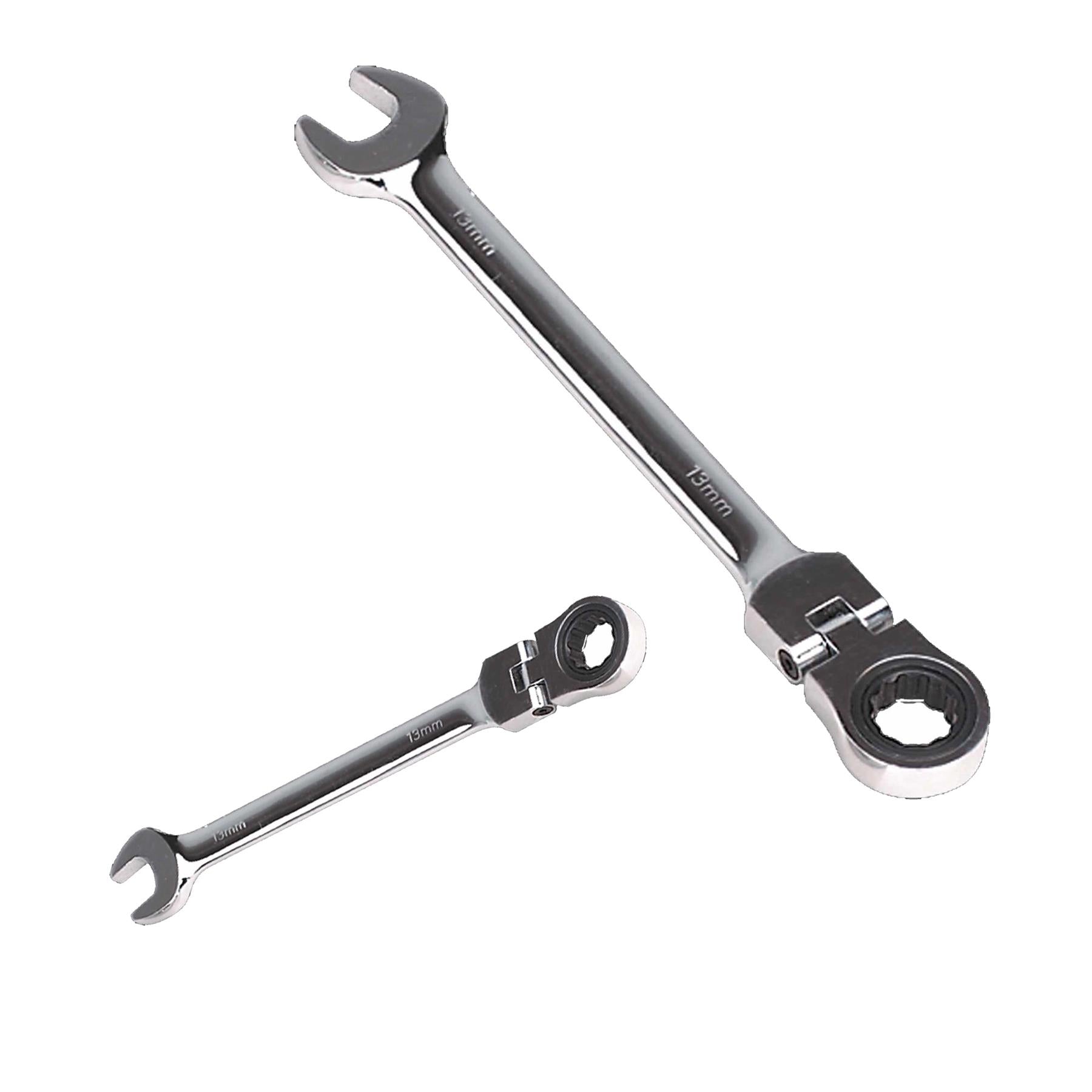 Flexi-Head Ratchet Combination Spanner 13mm. Sealey
