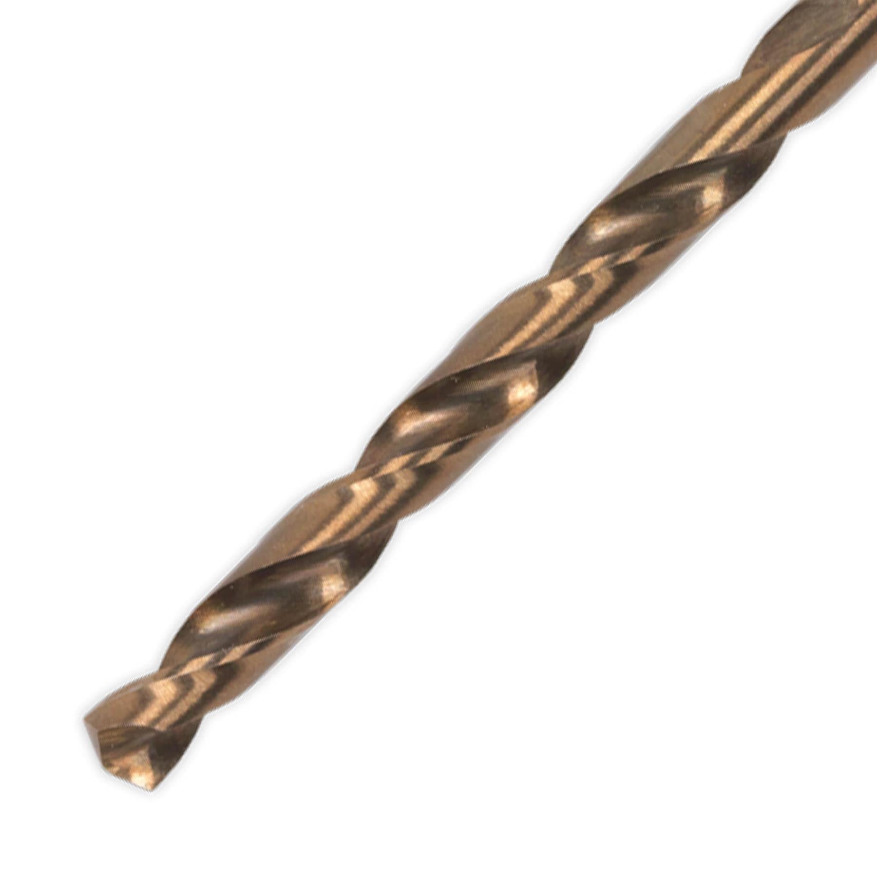 Sealey HSS Cobalt Fully Ground Drill Bit �3/16" Pack of 10
