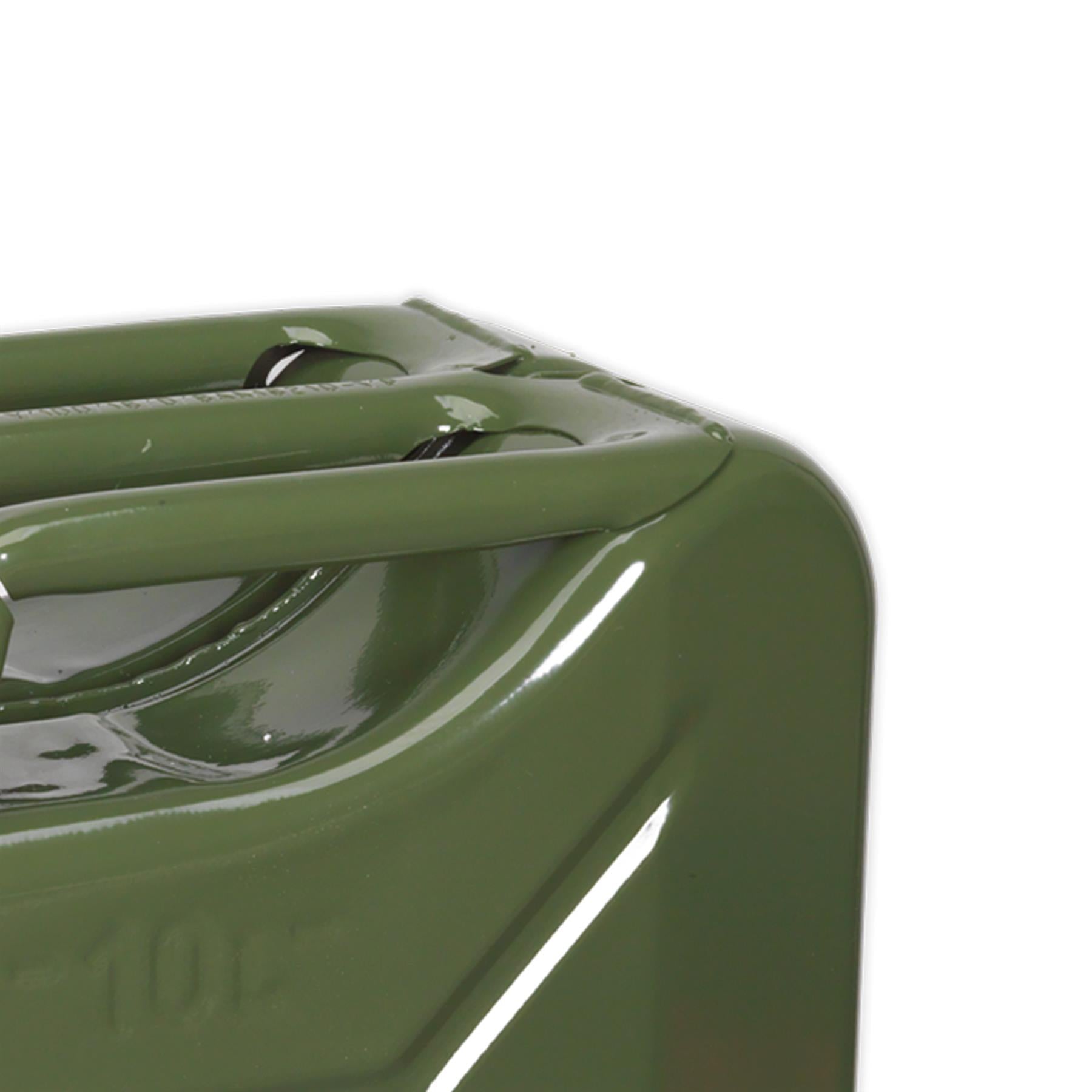 Sealey Jerry Can 10L - Green