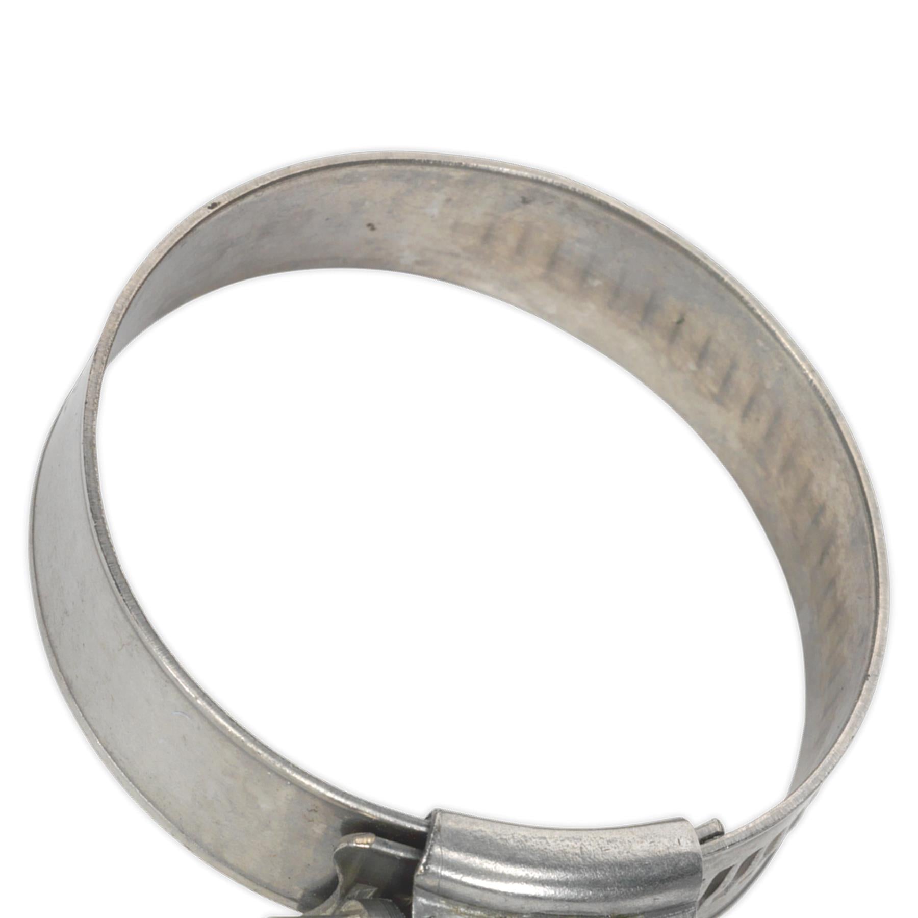 Sealey Hose Clip Stainless Steel 32-44mm Pack of 10