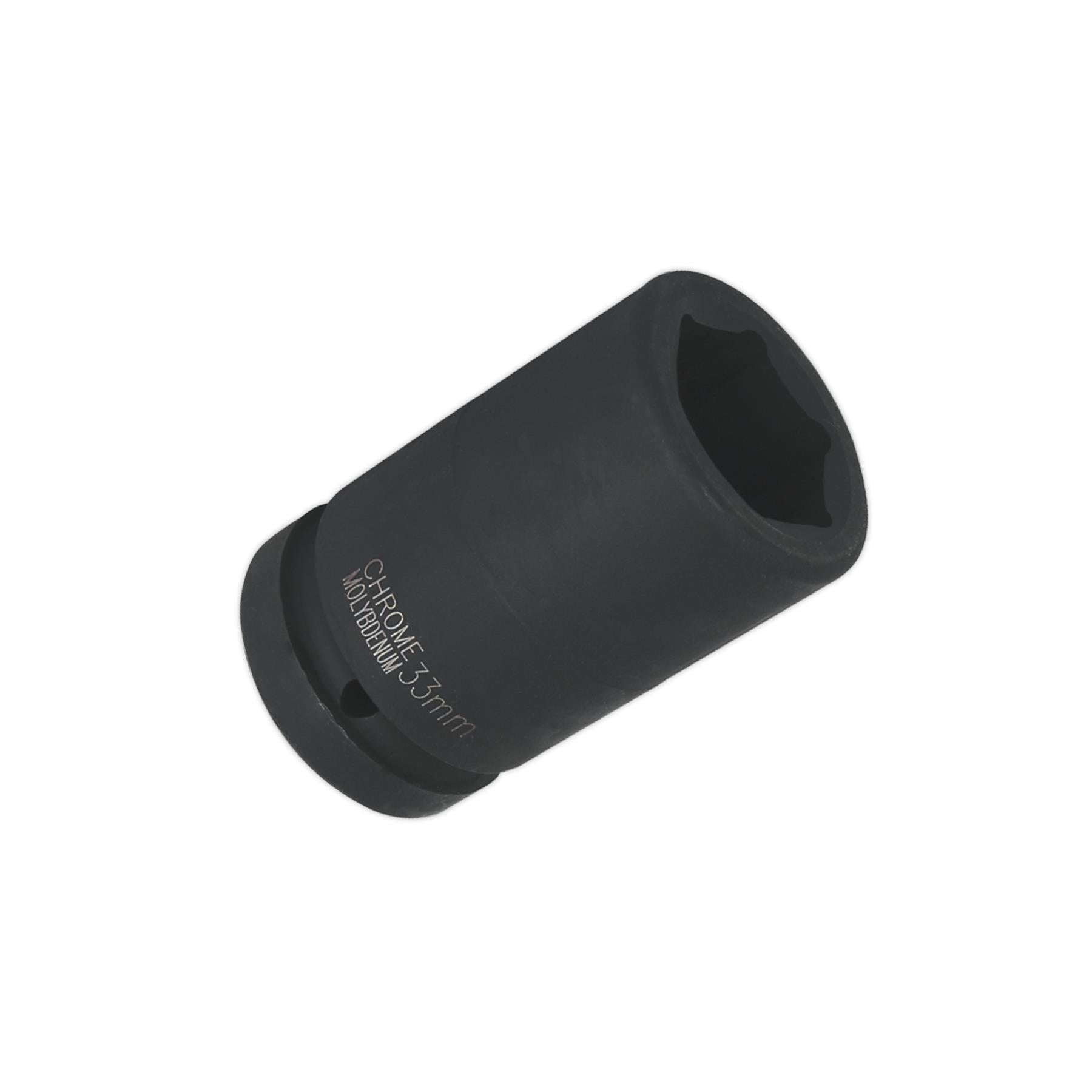 Sealey Impact Socket 33mm Deep 1"Sq Drive