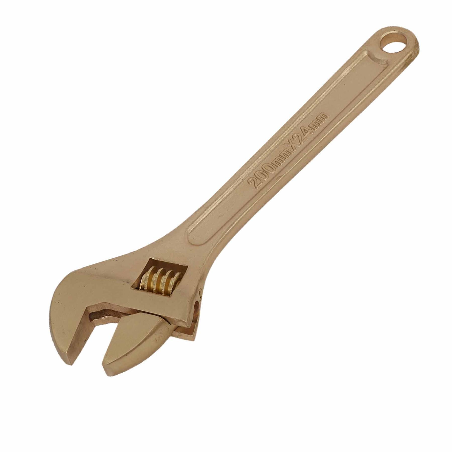 Sealey Adjustable Wrench 200mm - Non-Sparking NS066