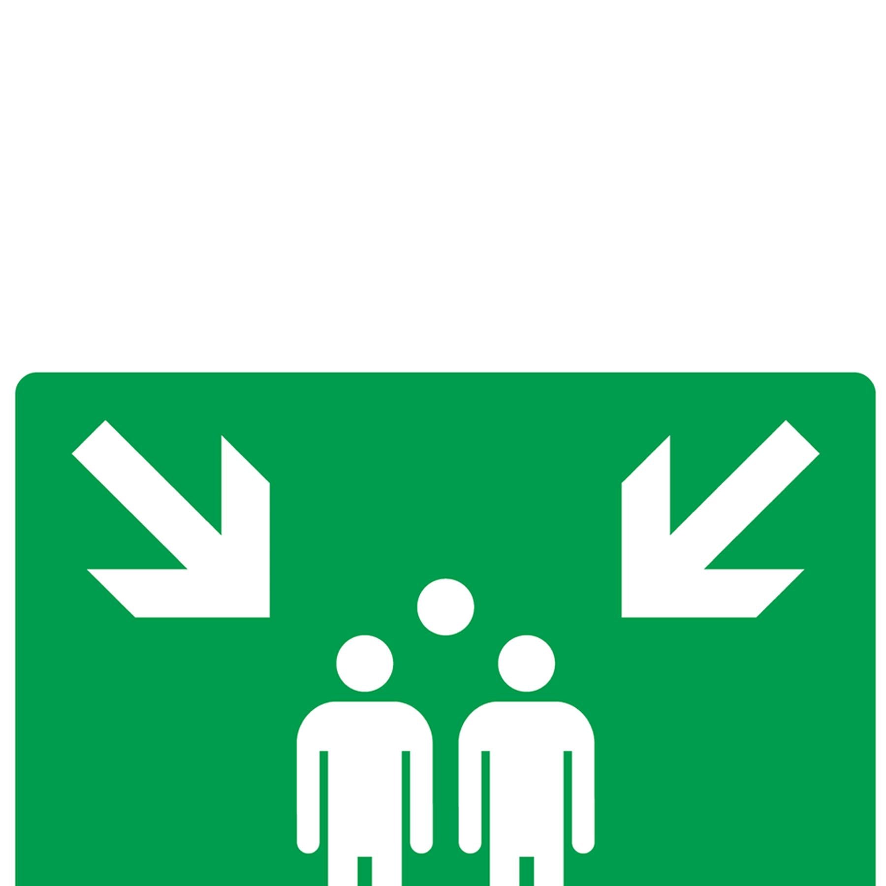 Safe Conditions Safety Sign - Assembly Point - Rigid Plastic