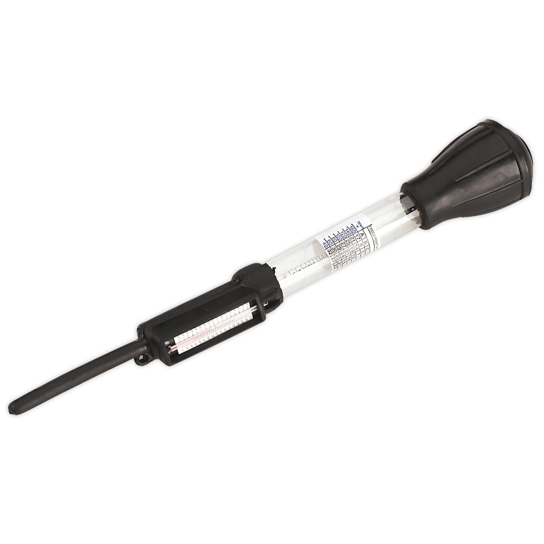 Sealey Antifreeze Tester Tube Type Coolant Ethylene Glycol Car Van Radiator