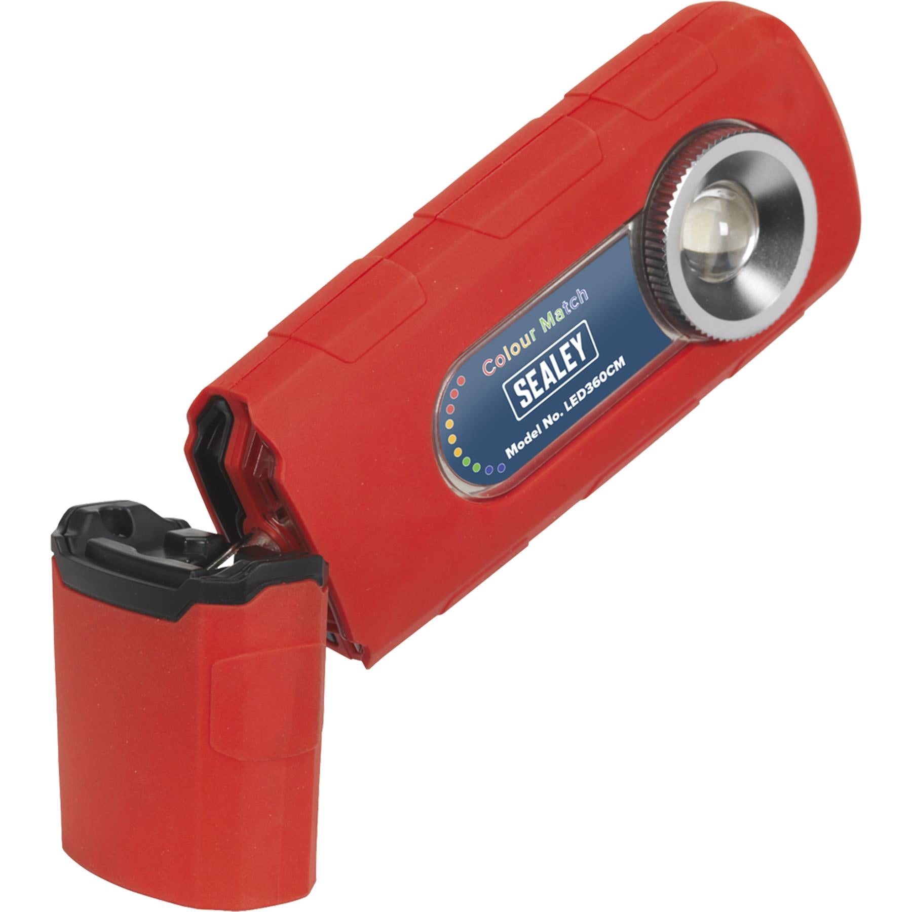 Sealey 360° Rechargeable Inspection Light 5W COB LED Colour Match CRI 96