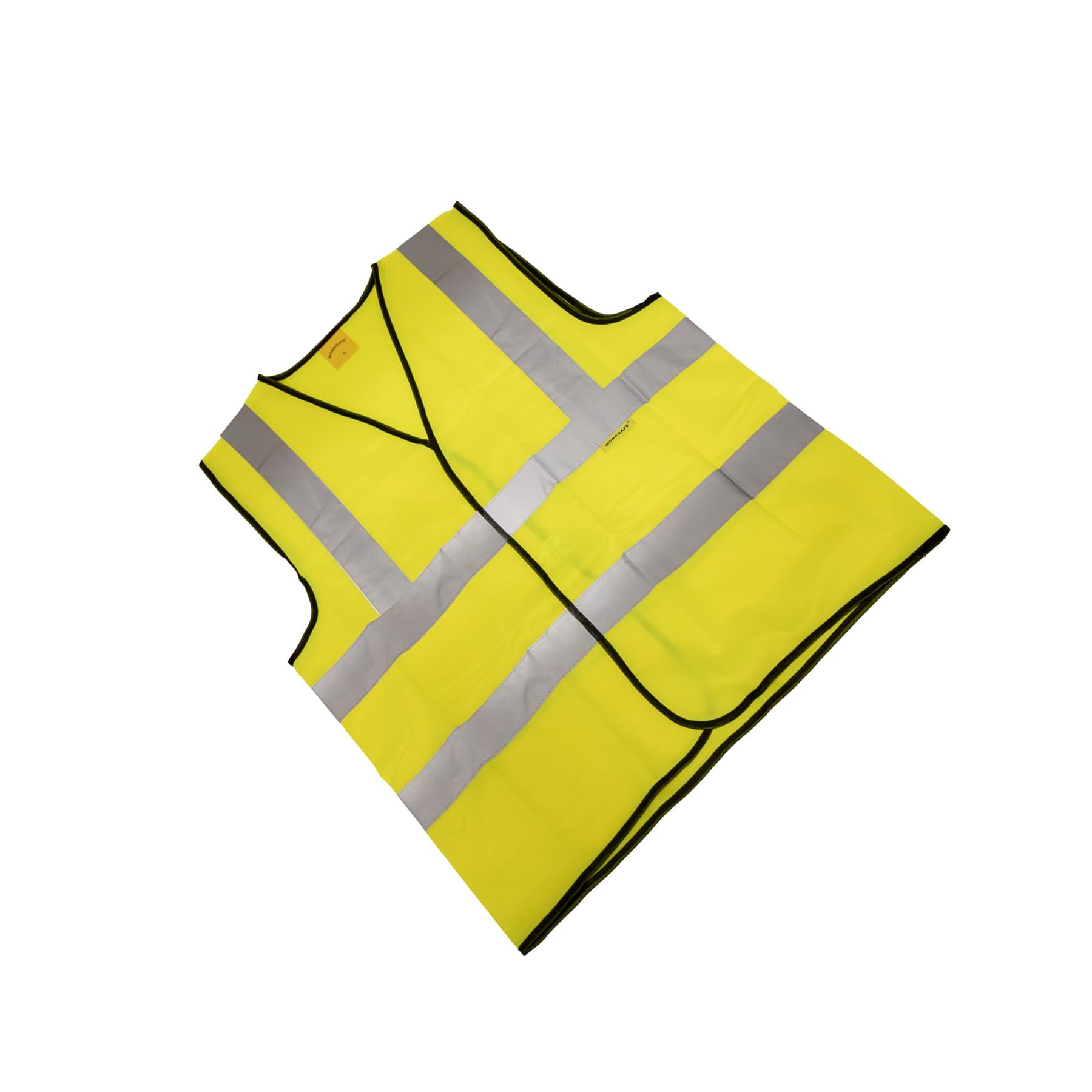 Sealey Hi-Vis Waistcoat (Site and Road Use) Yellow - Medium