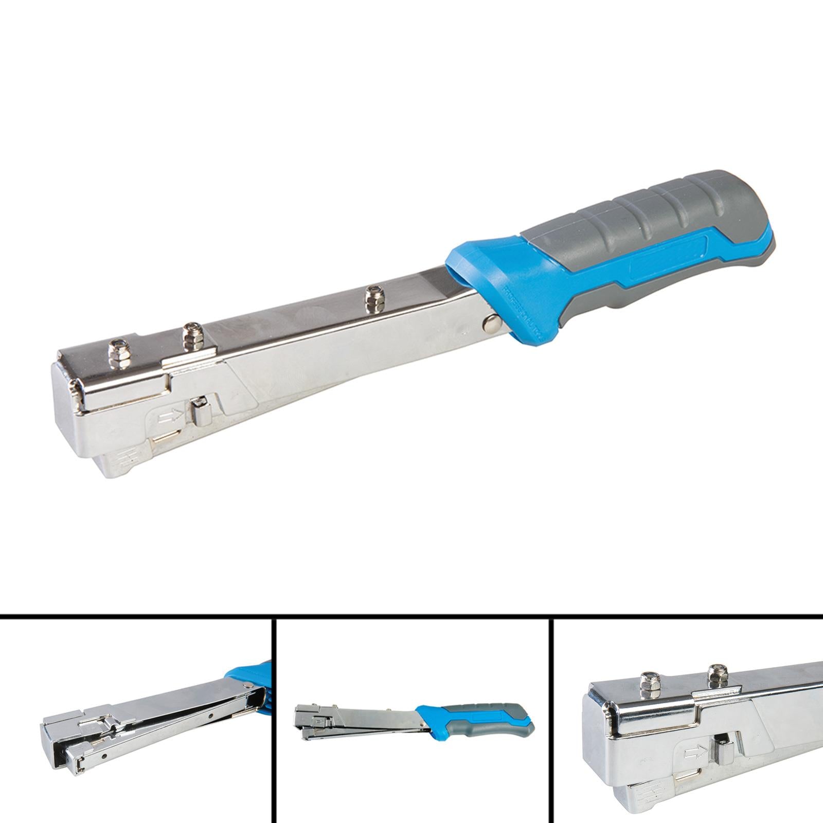 Heavy Duty Hammer Tacker 6 - 10mm Type 10J With Hardened High Carbon Steel Parts