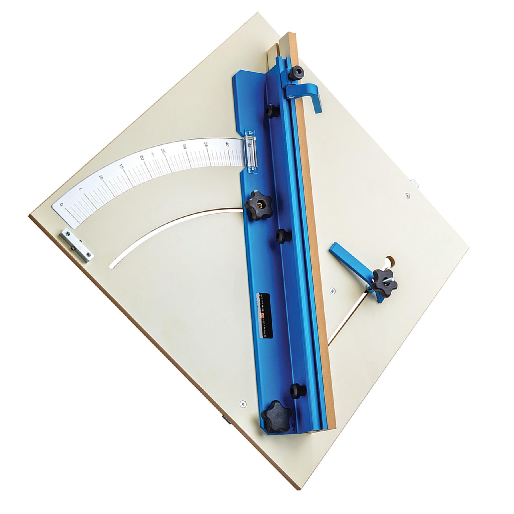 Tablesaw Cross-Cut Sled 603 x 603mm (23-3/4" x 23-3/4") Sturdy MDF Melamine Coat