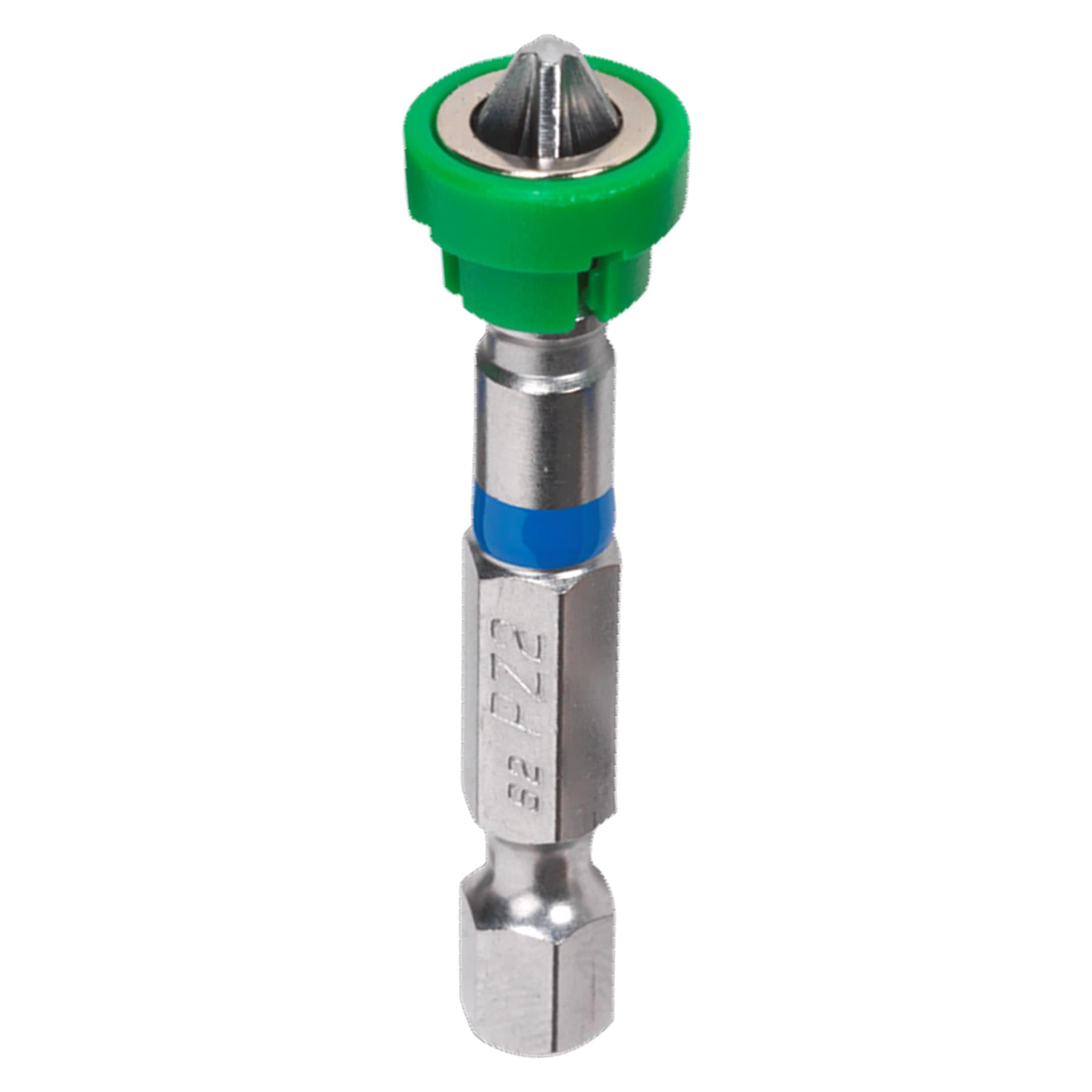 Sealey Power Tool Bit Pozi #2 with Magnetic Holder S2 50mm Pack of 5