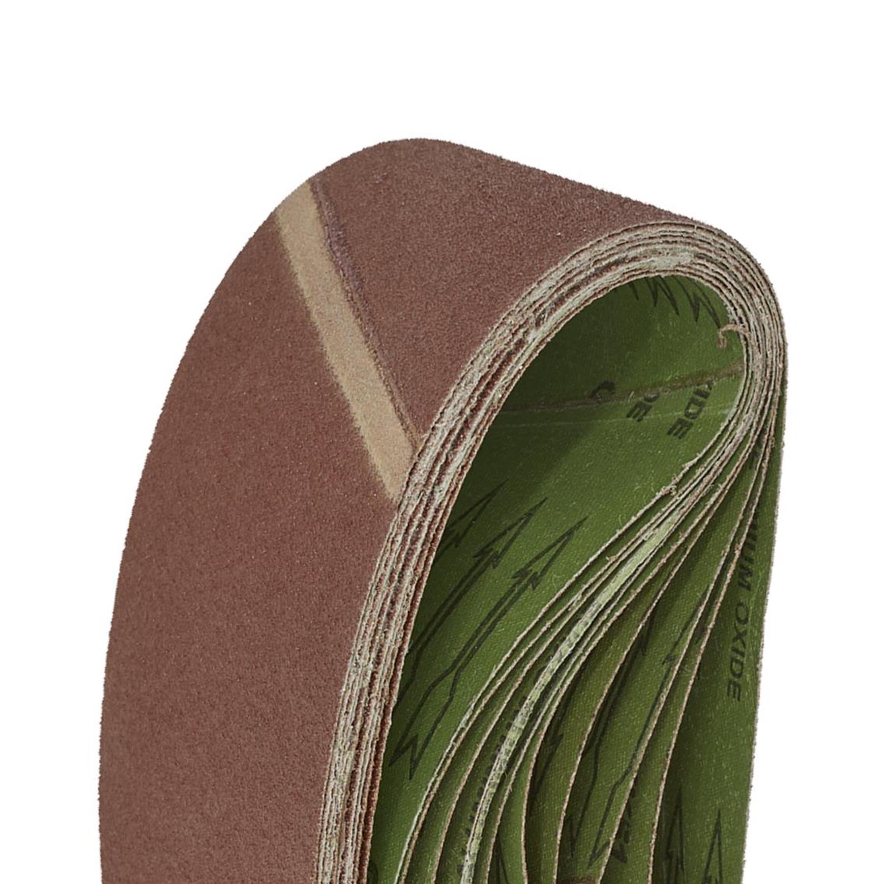 Sanding Belt 100 x 610mm 100 Grit - Pack of 10 - WSB61100 Sealey