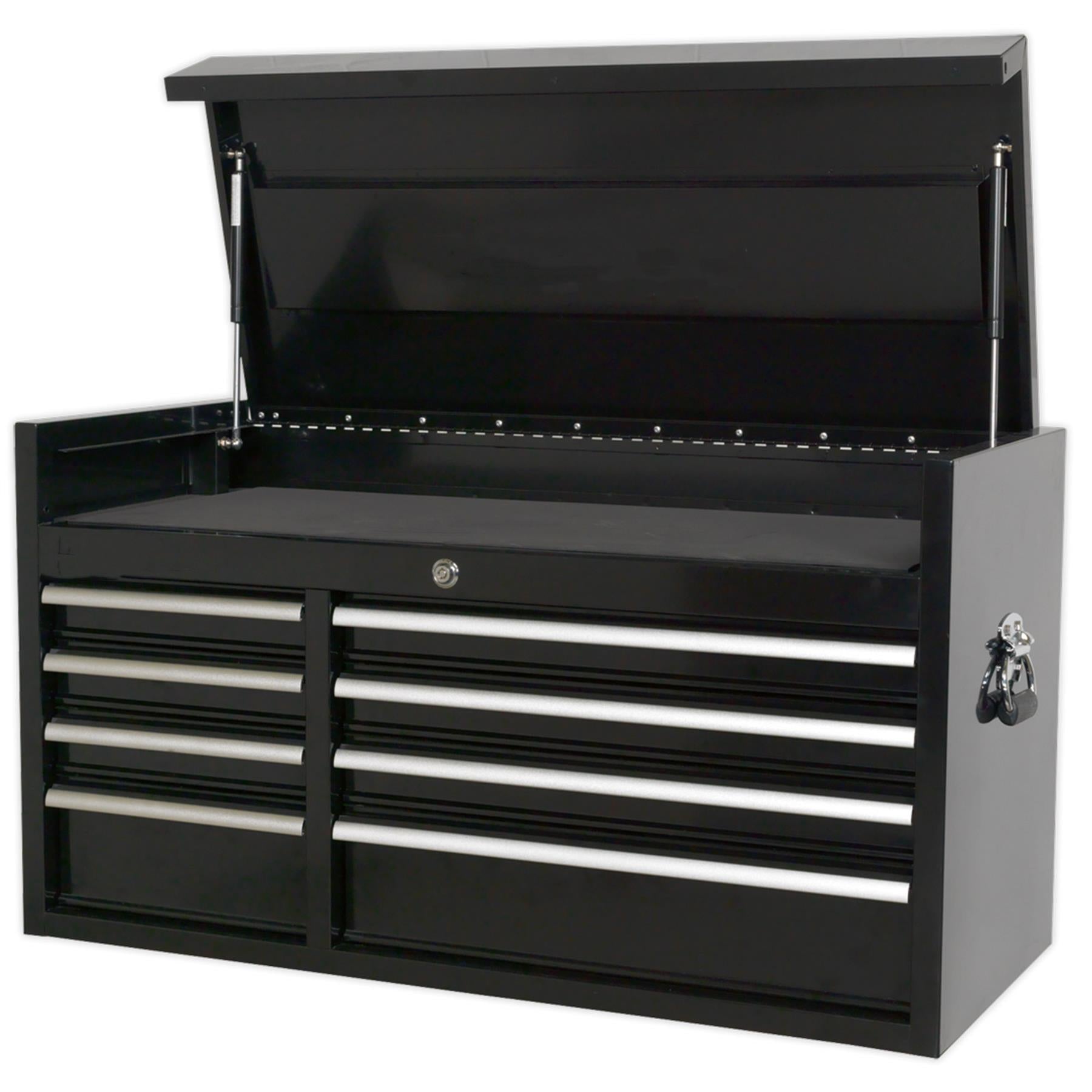 Sealey Topchest 8 Drawer 1040mm Heavy-Duty Black