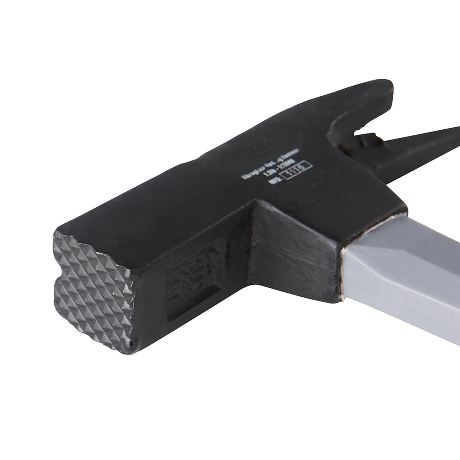 Fibreglass Roofing Hammer 1.3LB Shock-Absorbing Fibreglass Shaft