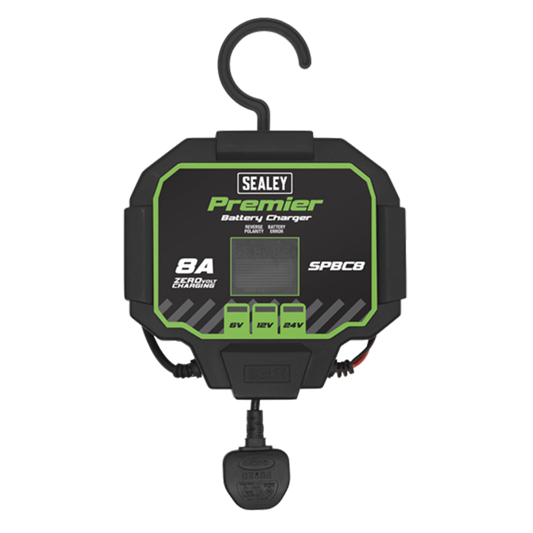 Sealey Battery Charger 8A Fully Automatic