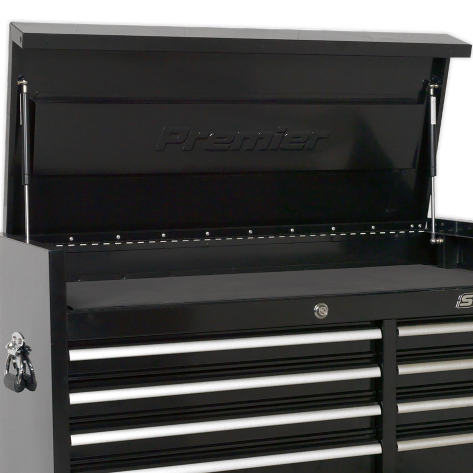 Sealey Topchest 8 Drawer 1040mm Heavy-Duty Black