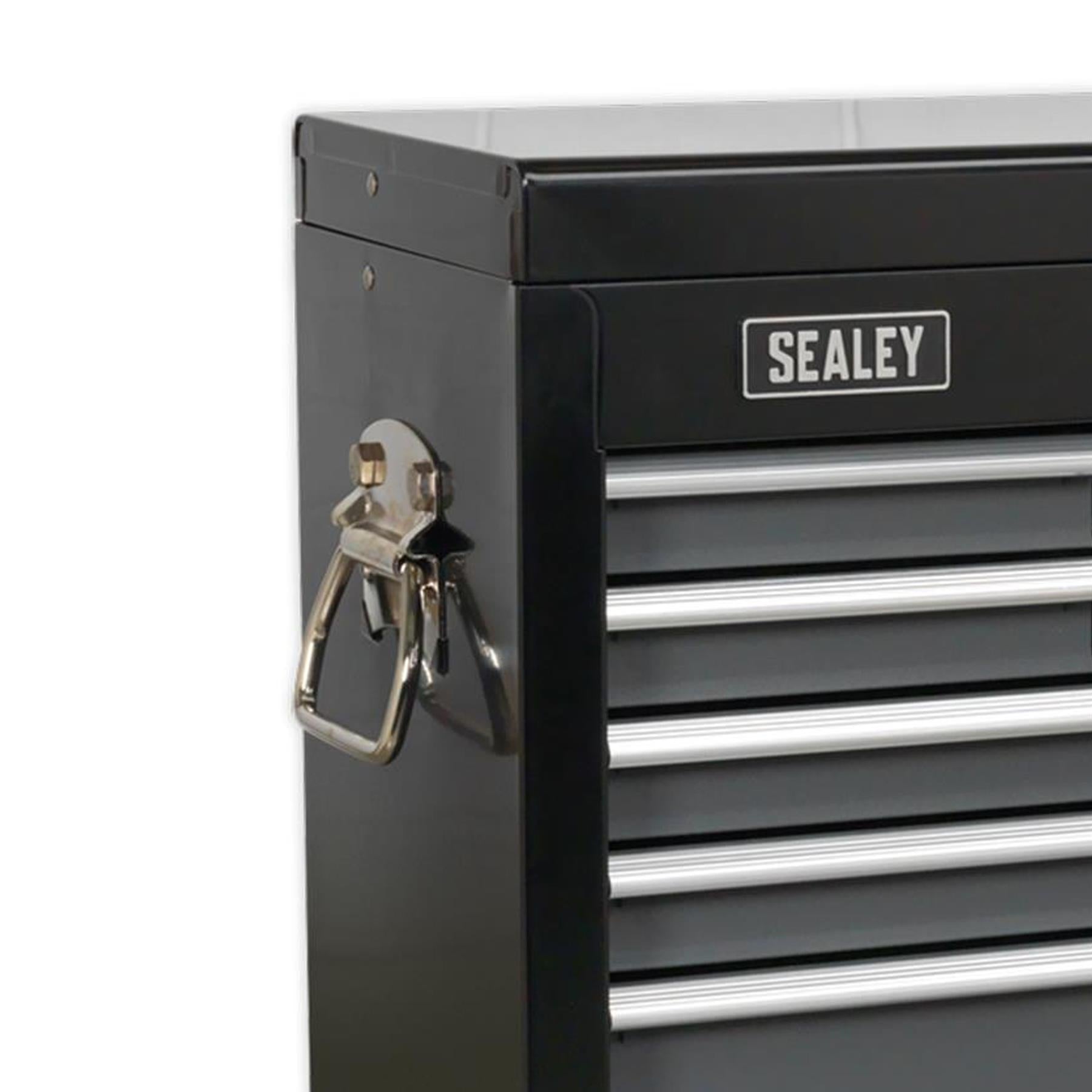Sealey Topchest 9 Drawer with Ball Bearing Slides - Black/Grey - AP2509B