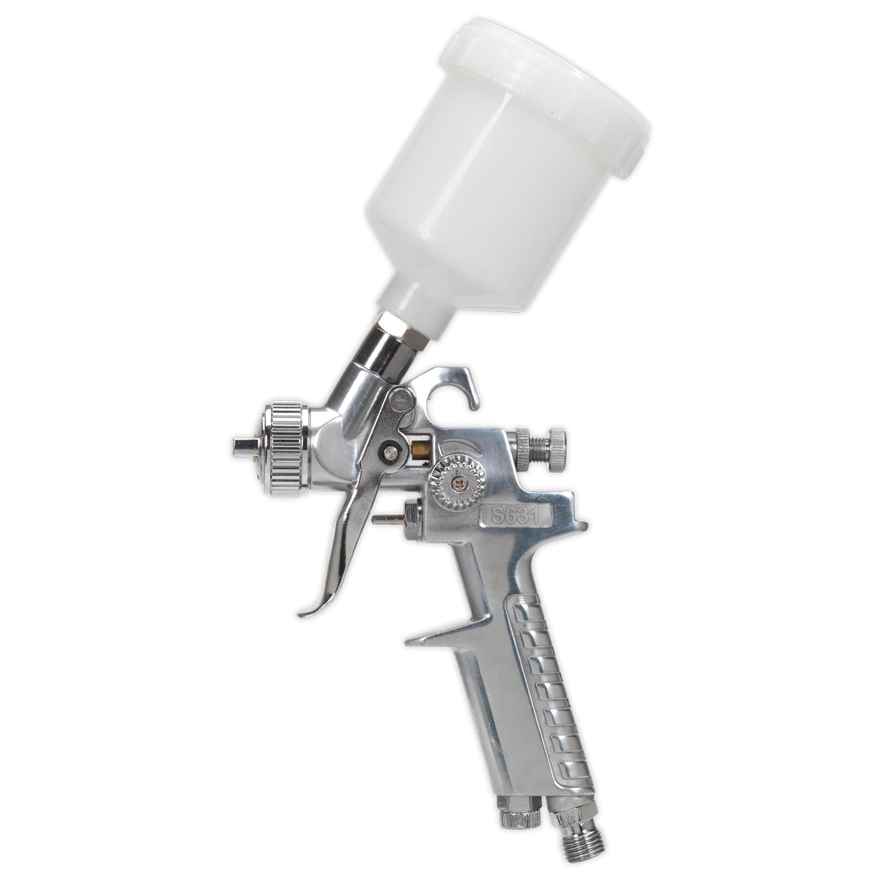 Sealey Spray Gun Touch-Up Gravity Feed 1mm Set-Up