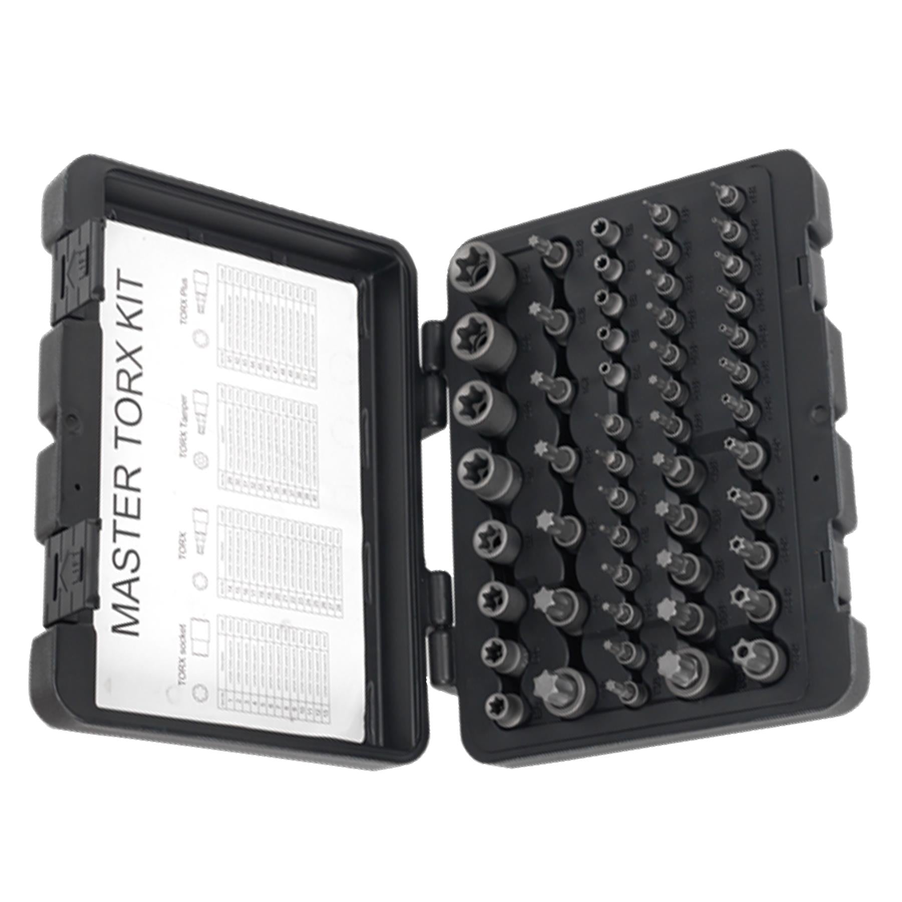 TRX-Star* Master Socket Set 52pc 1/4", 3/8" & 1/2"Sq Drive. Sealey