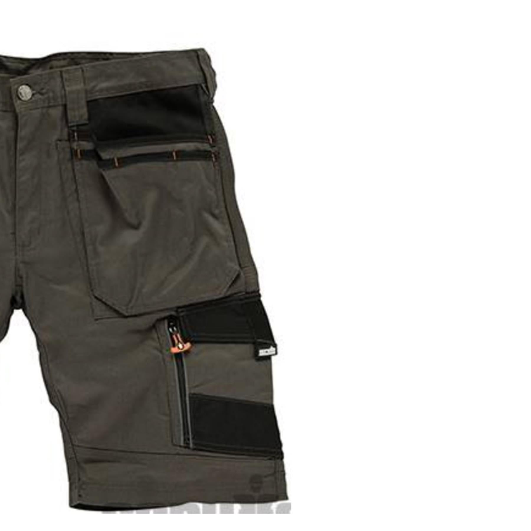 Trade Short Slate Size 34" W Ykk Zipped Fly. 65% Polyester, 35% Cotton, 250gsm.