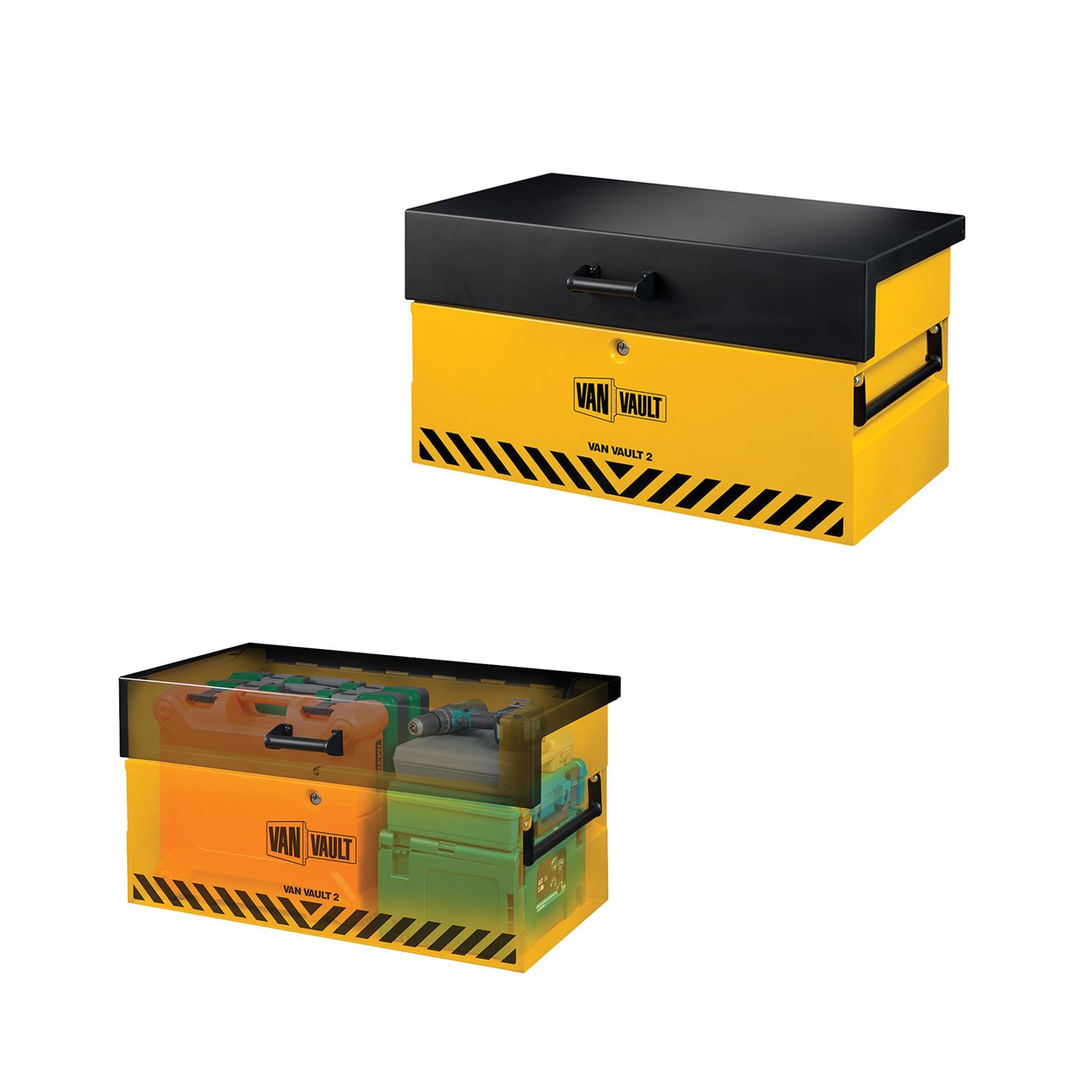 Van Vault Van Vault 2 935 x 590 x 494mm High security steel storage box