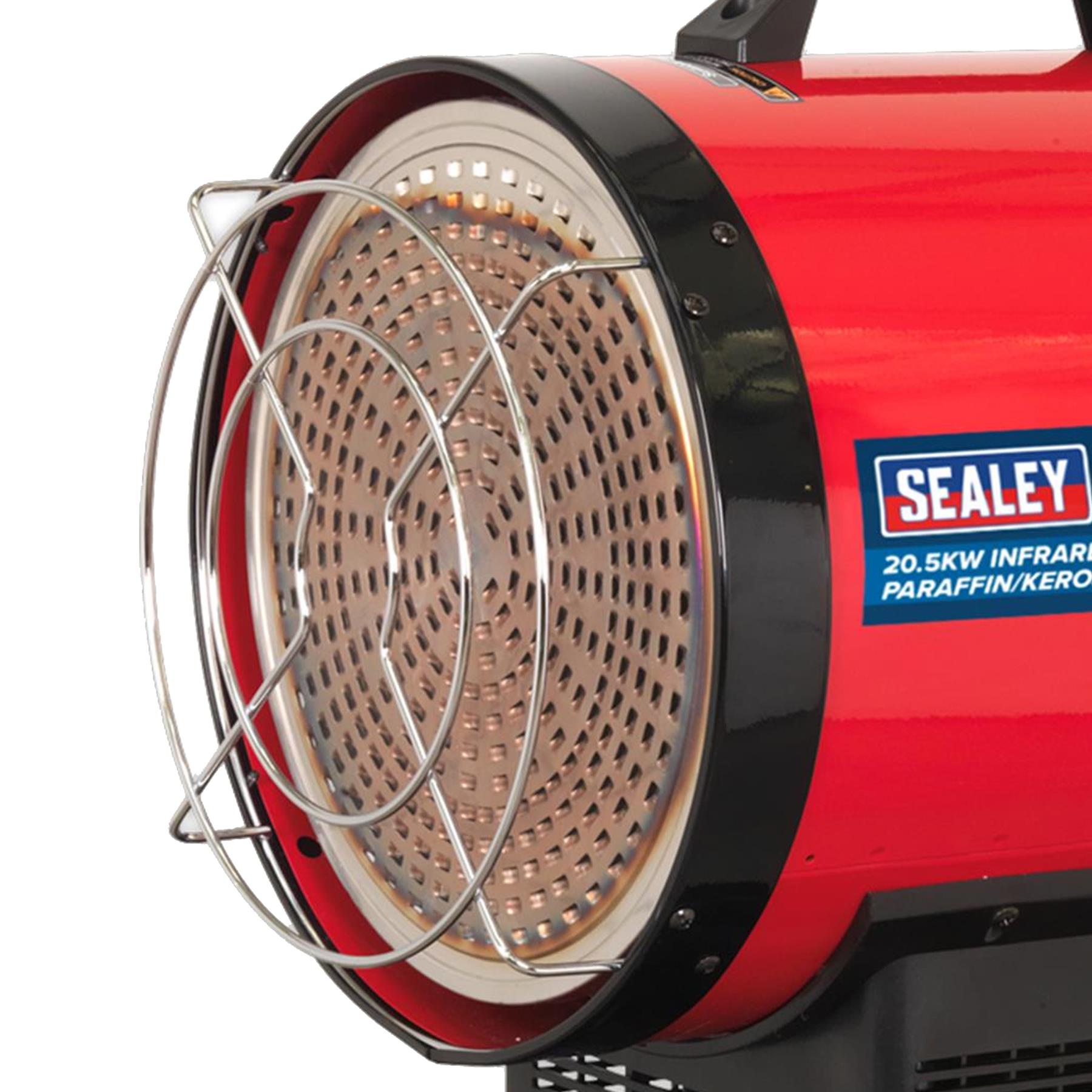 Sealey Infrared Paraffin/Kerosene/Diesel Heater 20.5kW 230V