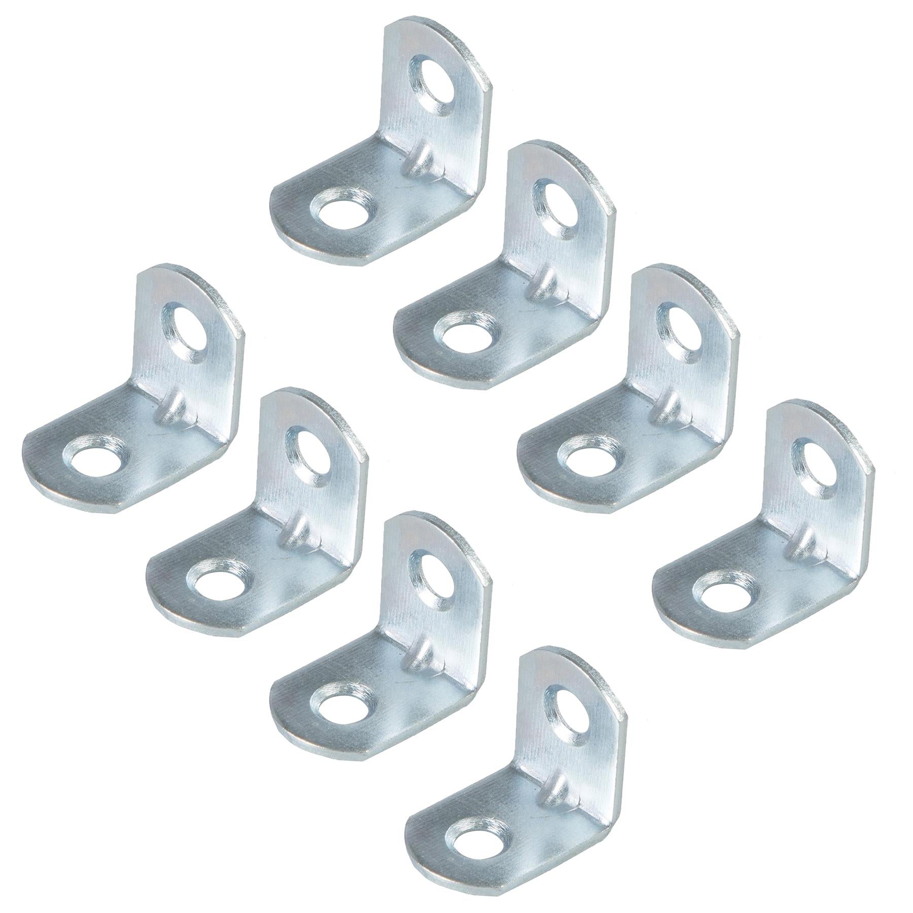 8pcs Stainless Steel Right Angle Bracket L Shape Corner Brace Tool 19*19mm