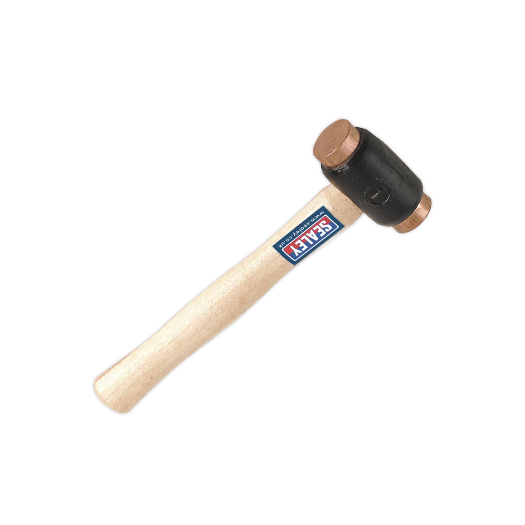 Sealey Copper Faced Hammer 1.75lb Hickory Shaft