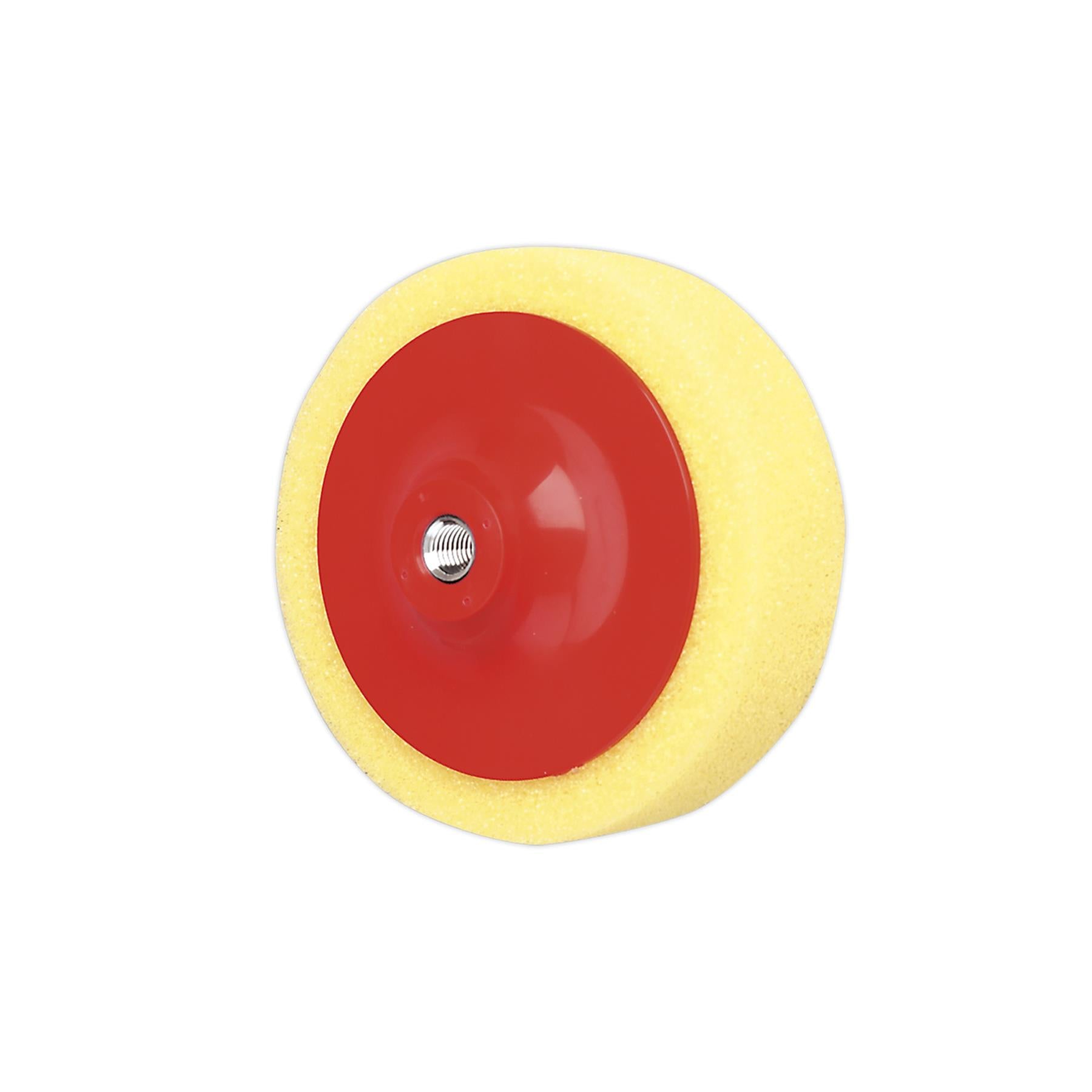 Sealey Buffing & Polishing Foam Head 150x50mm M14x2mm Yellow/Coarse