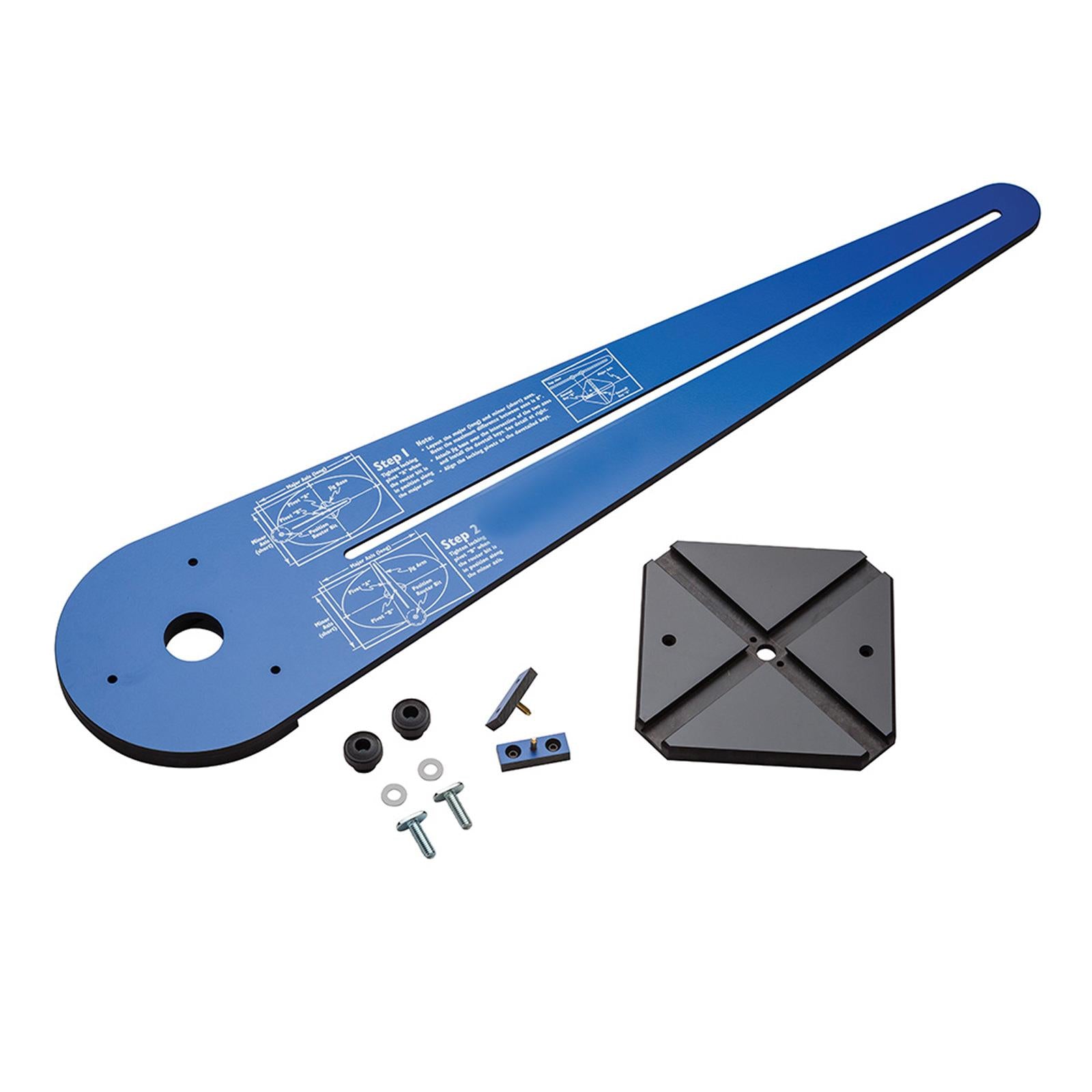 Ellipse Circle Router Jig 235 - 1320mm (9-1/4 - 52") Durable Phenolic Material