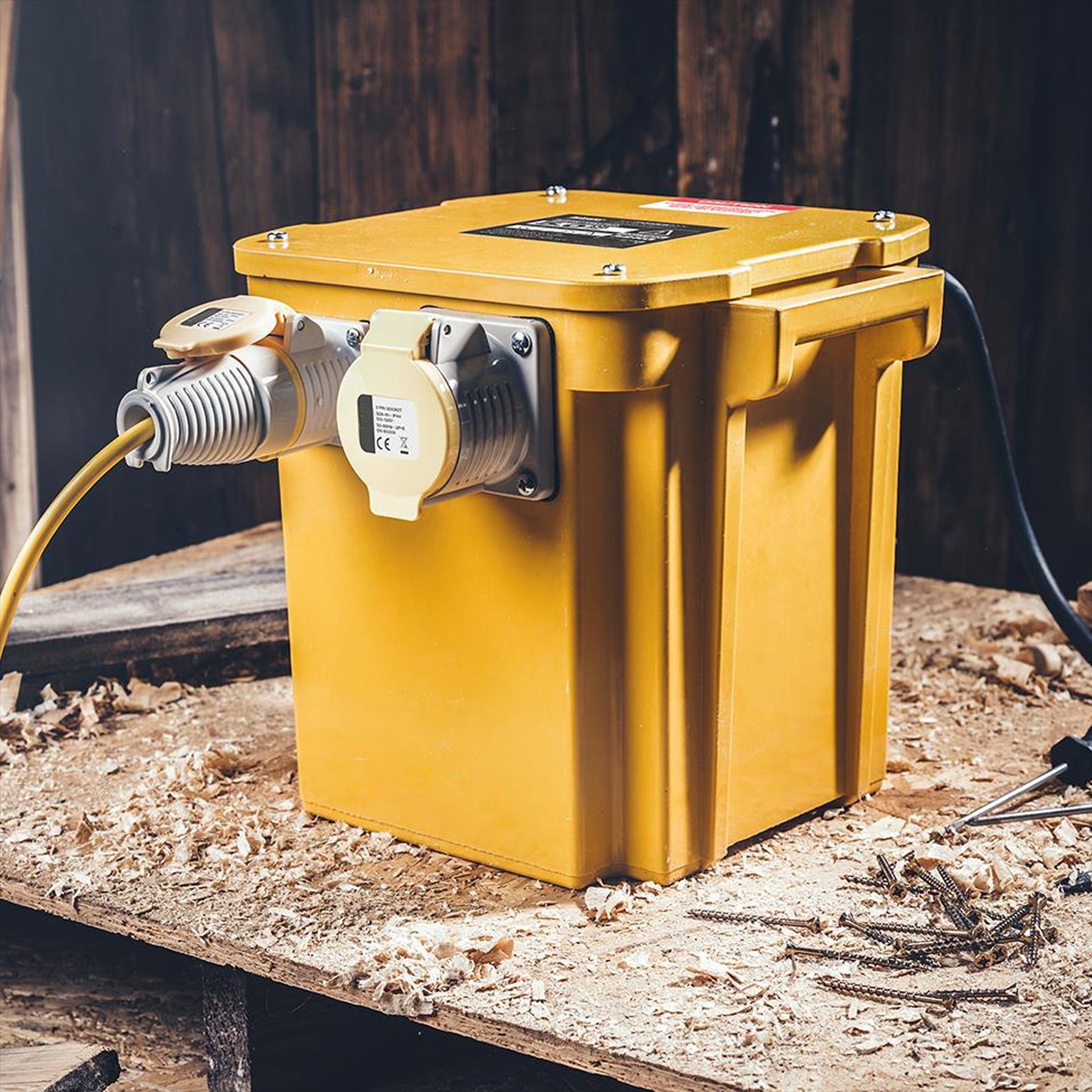 Resettable Thermal Overload Protection 5kVA Portable Transformer