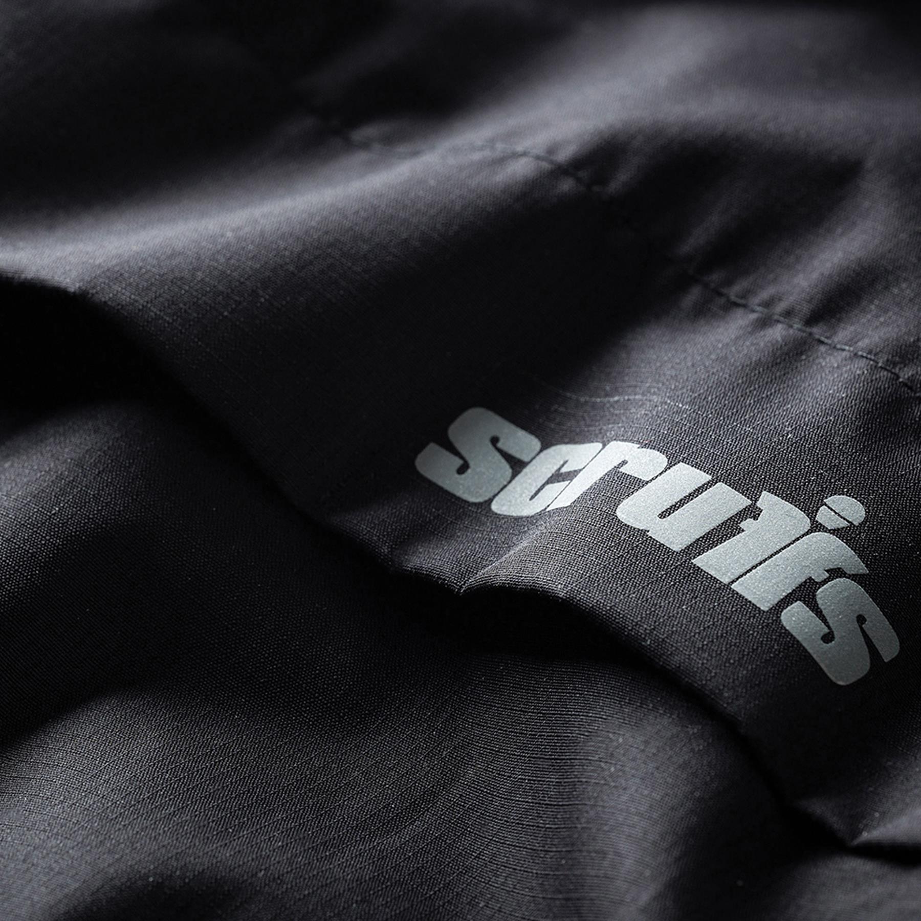 SCRUFFS Waterproof Worker Jacket Black/Graphite S Lightweight Robust NEW 2019