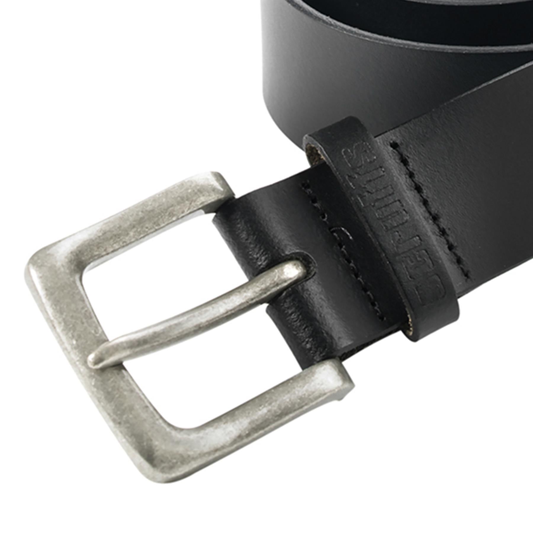 SCRUFFS Trade Adjustable Leather Work Belt Black Size L (34-38")