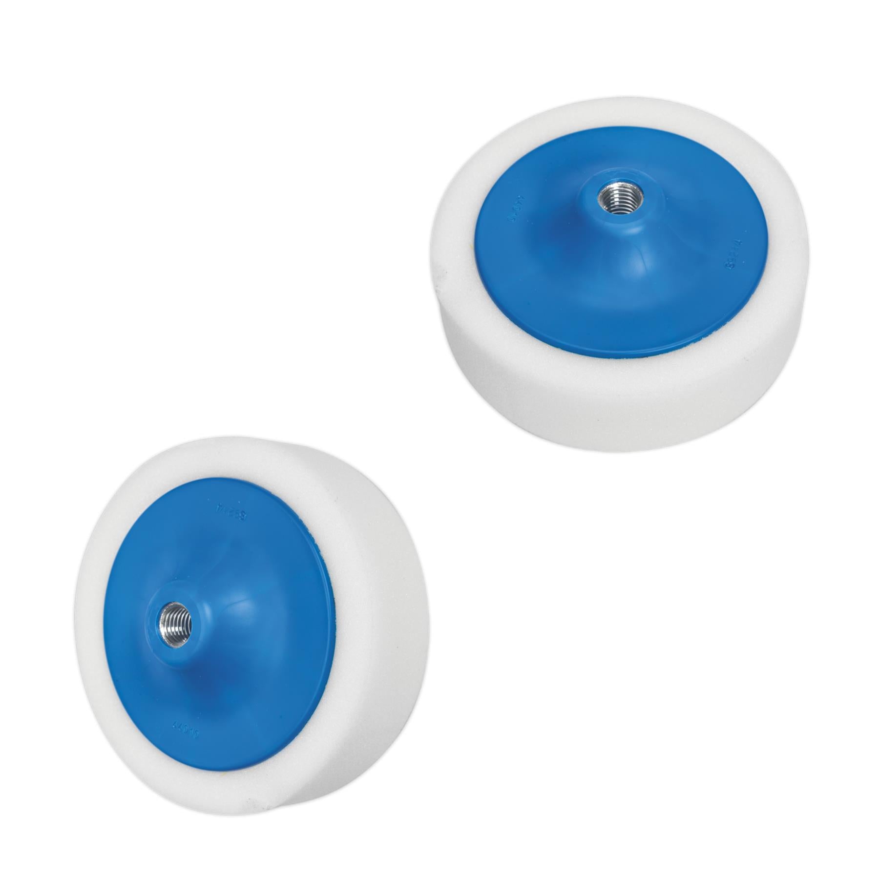 Sealey Buffing & Polishing Foam Head 150 x 50mm 5/8"UNC White/Dense