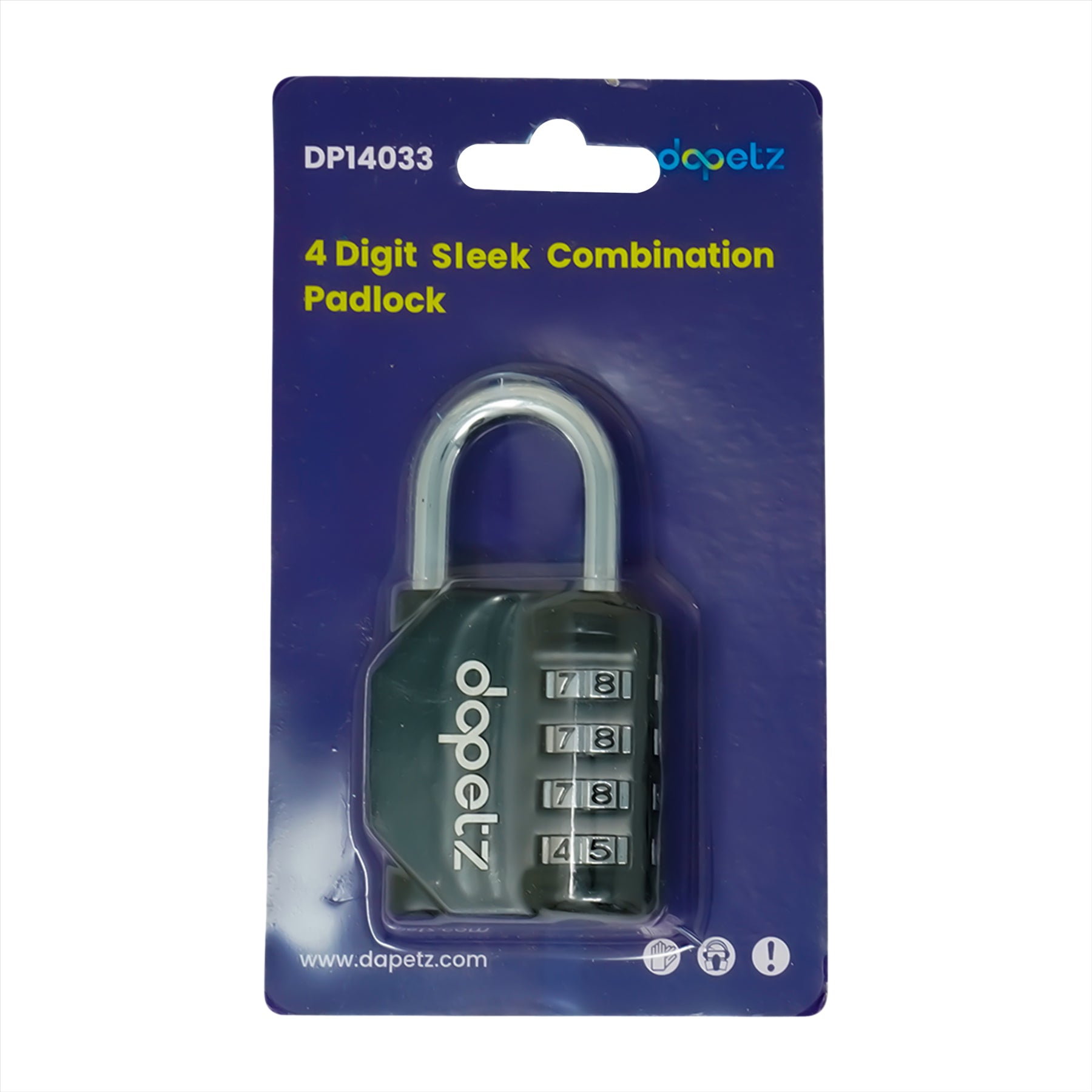 4 Digit Combination Lock Padlock