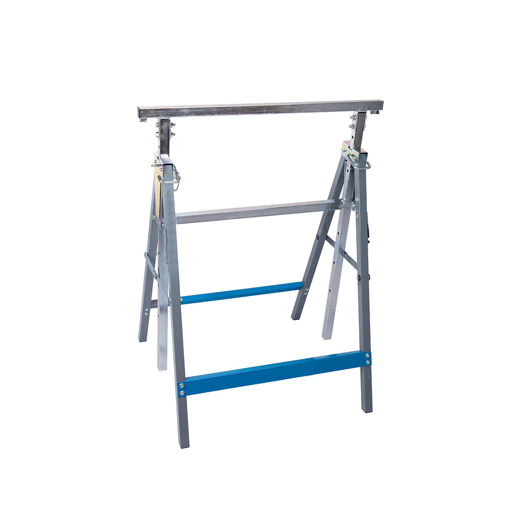 Heavy Duty 810-1300mm Saw Horse Folding Work Bench Trestle Stand Wood Log Carpenter