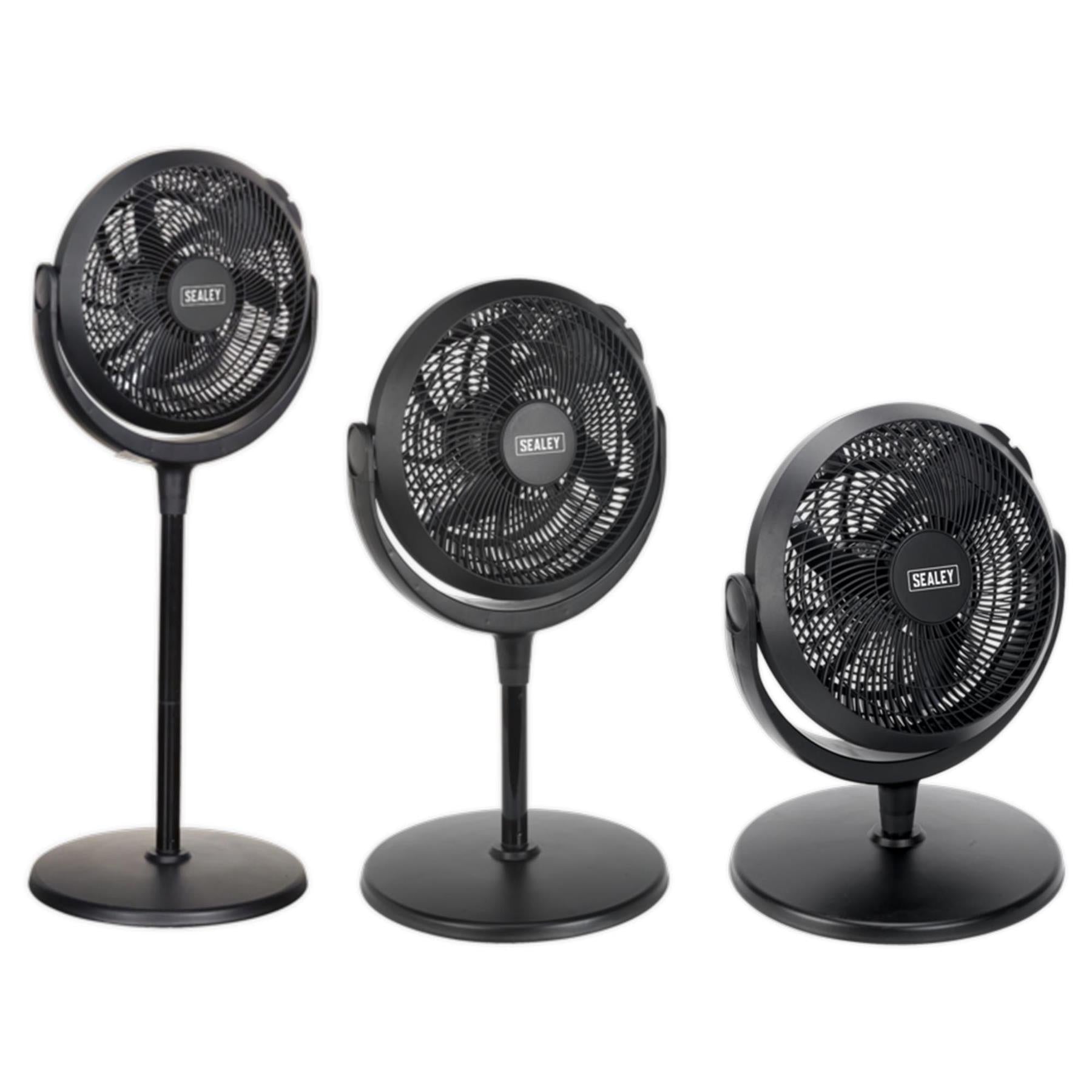 Sealey Desk & Pedestal Fan 12" 230V