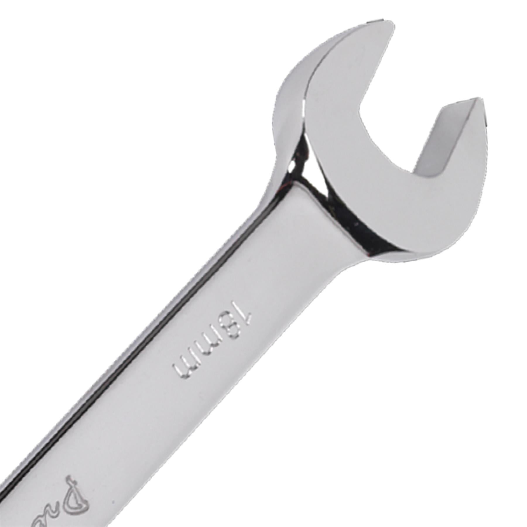 Sealey Ratchet Combination Spanner 18mm Chrome Vanadium
