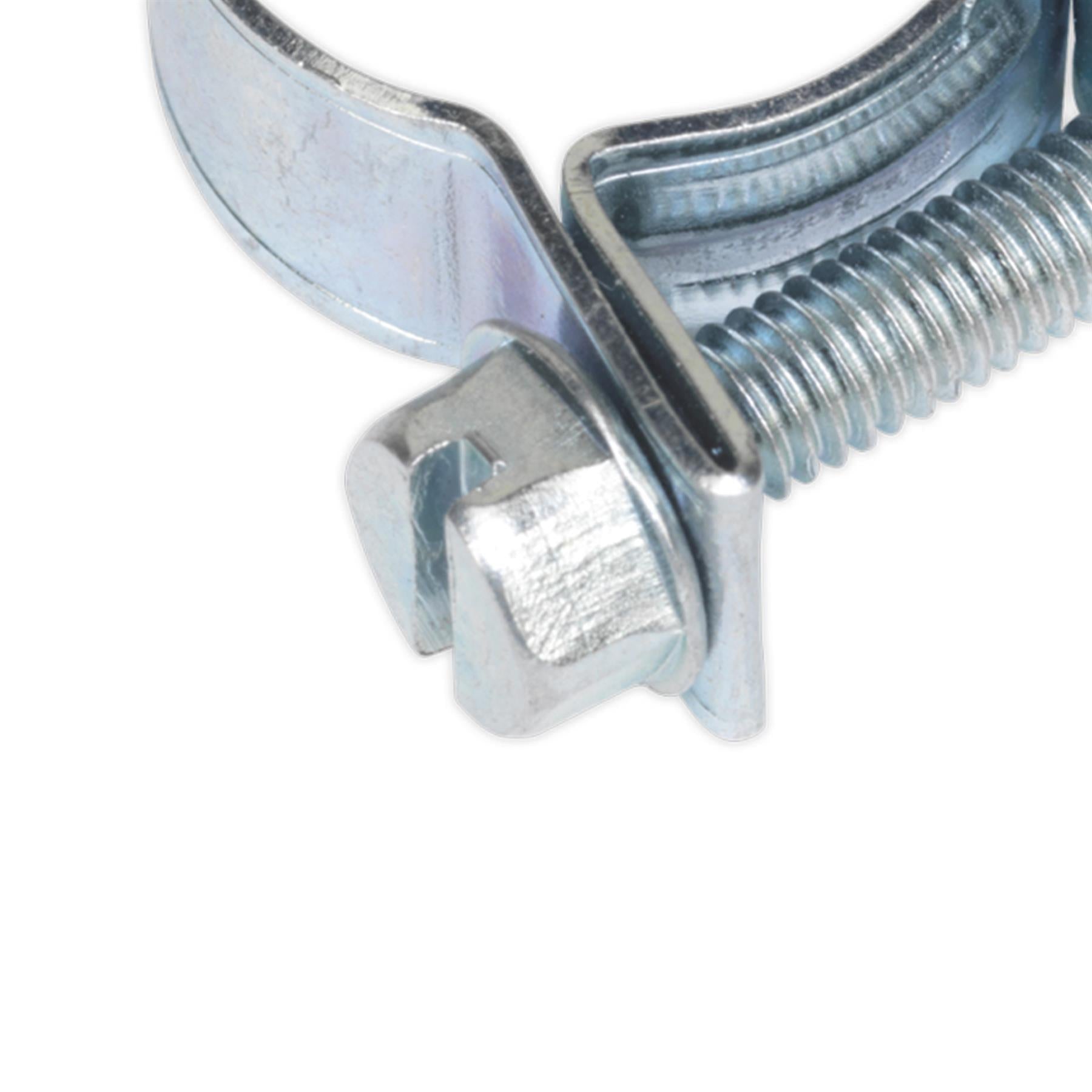 Sealey Mini Hose Clip 16-18mm Pack of 20