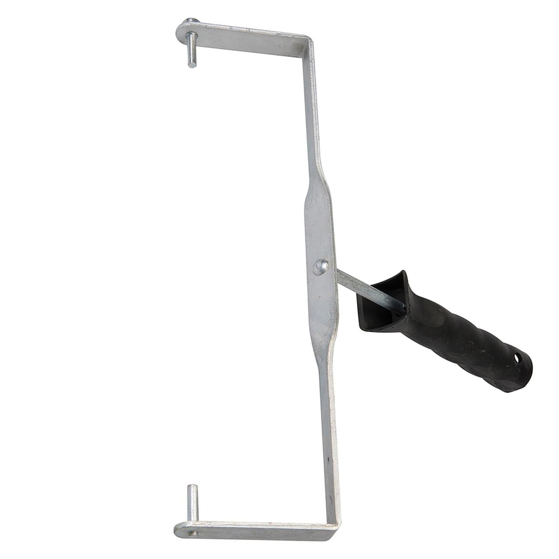 Double Arm Roller Frame For 300mm Roller Sleeves End Caps Screw-In Pin Fitting