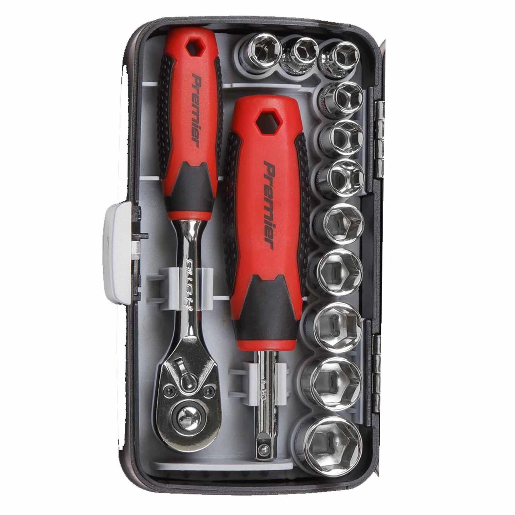 Sealey Socket & Bit Set 38pc 1/4"Sq Drive