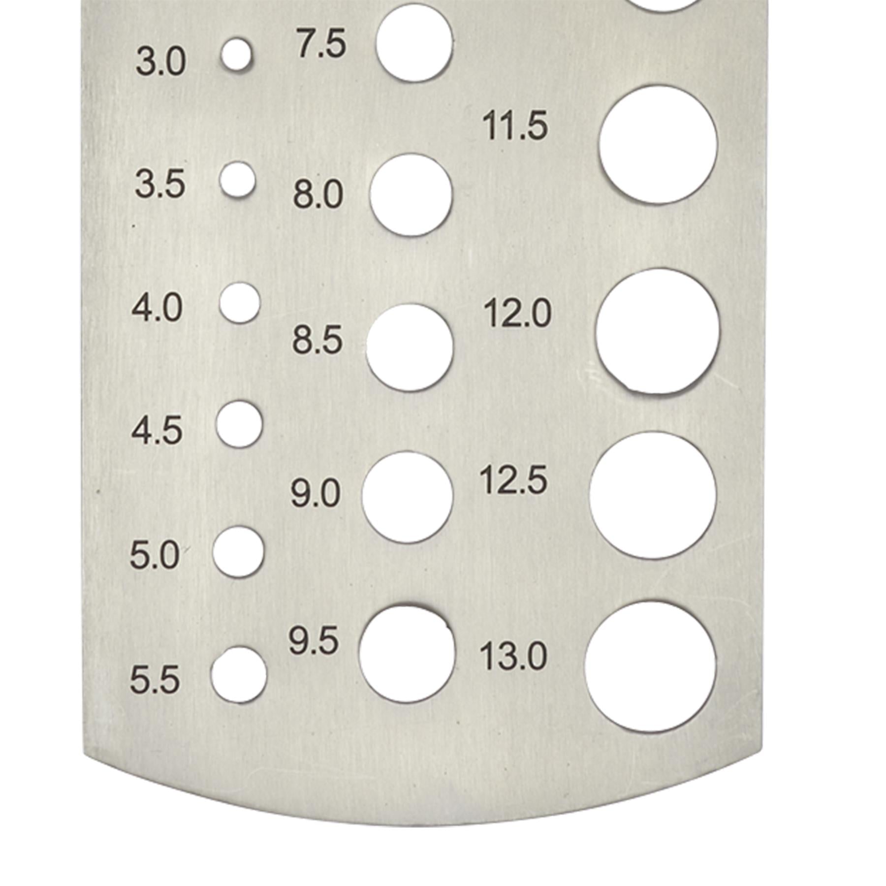 Sealey Drill Gauge Metric 1-13mm